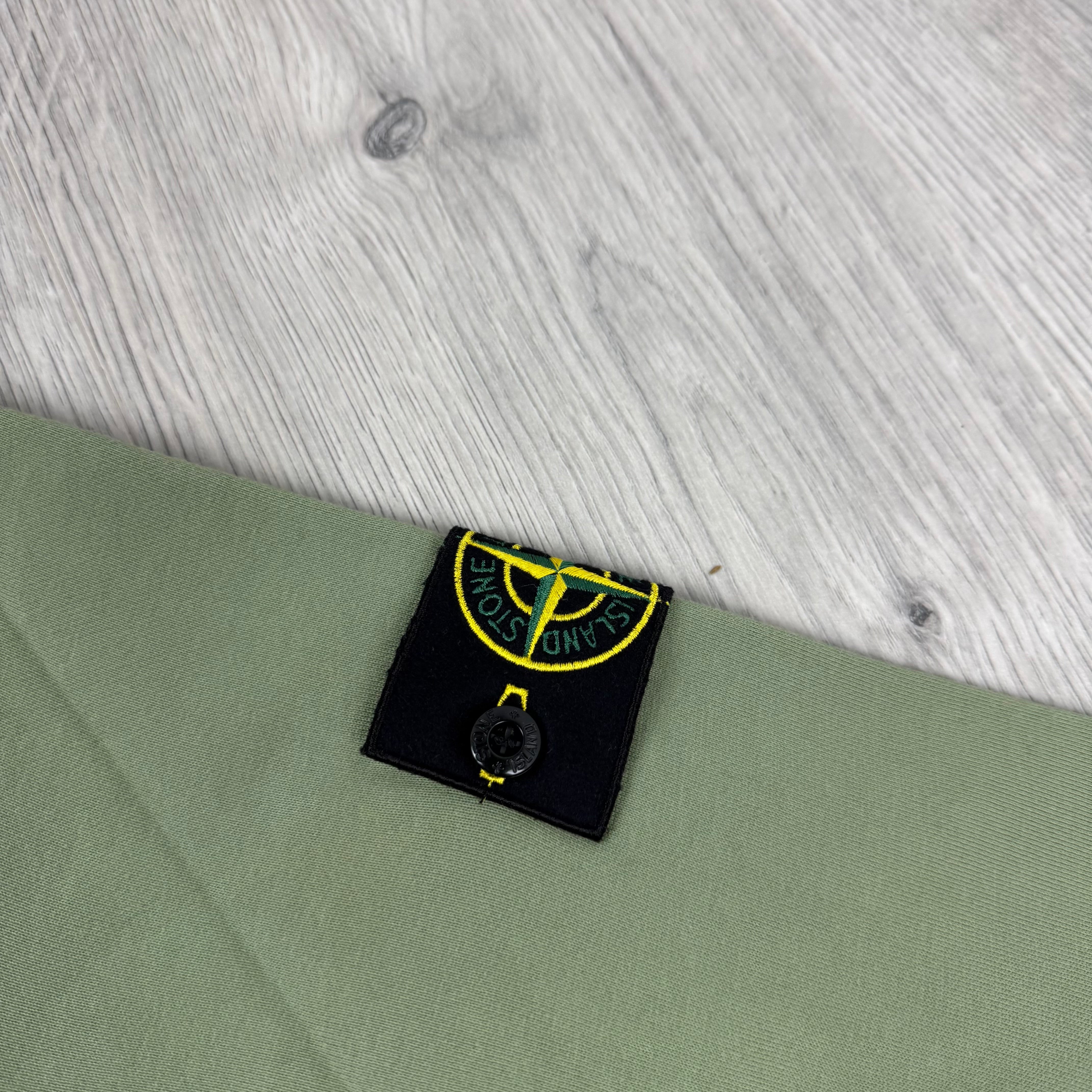 Stone Island Dyed Sweatshirt - Sage