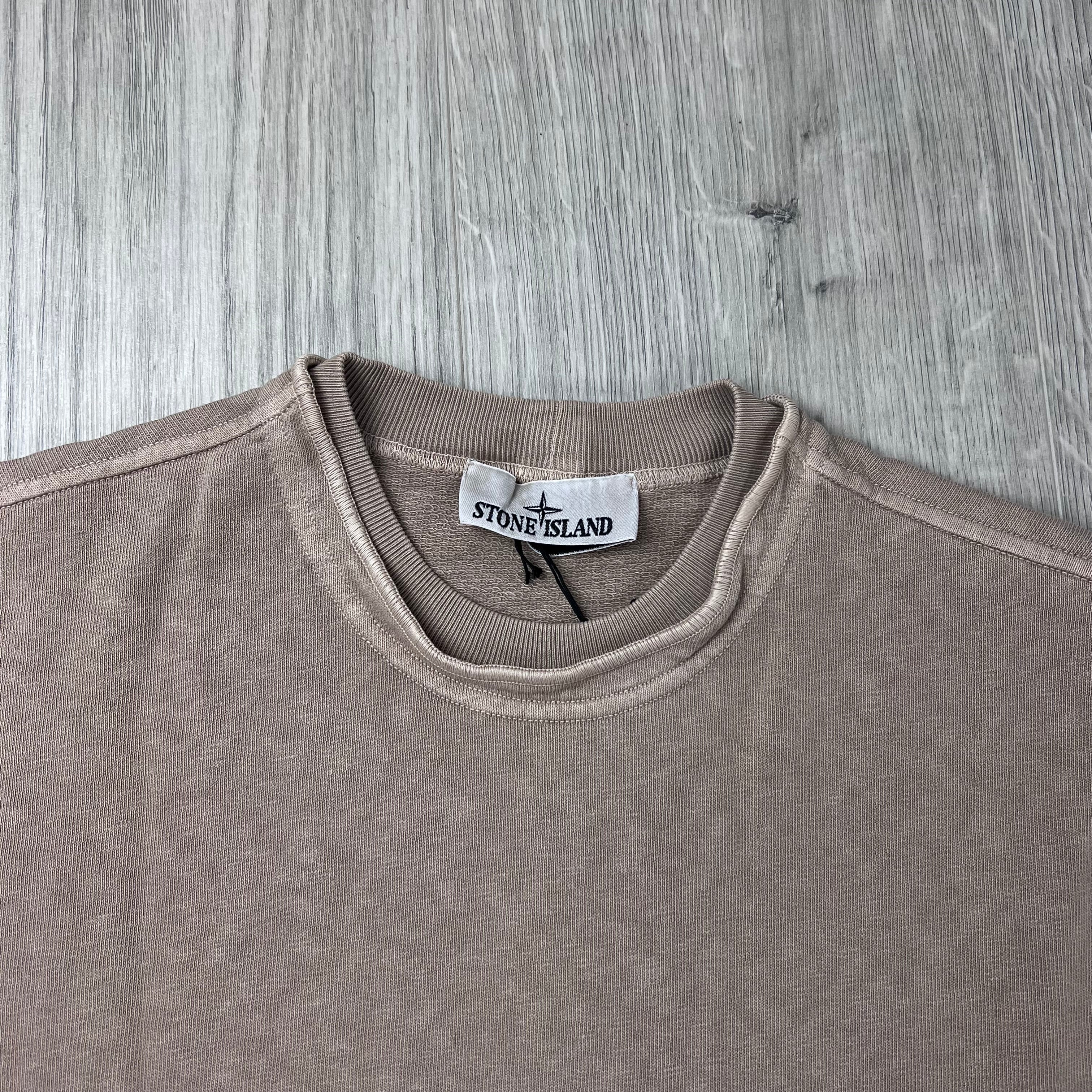 Stone Island Malife 'Old' Sweatshirt - Desert