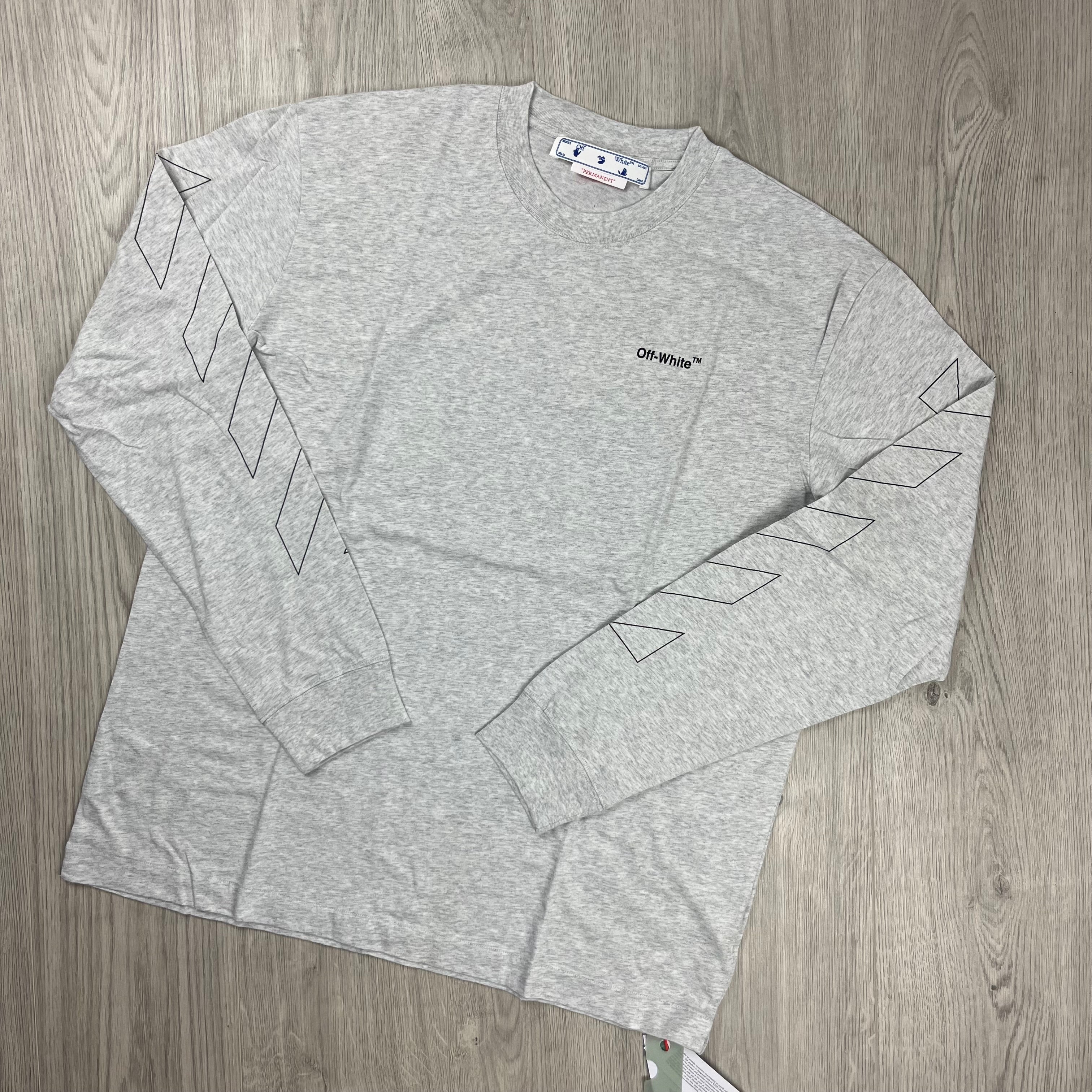 Off-White Long Sleeve T-Shirt - Grey