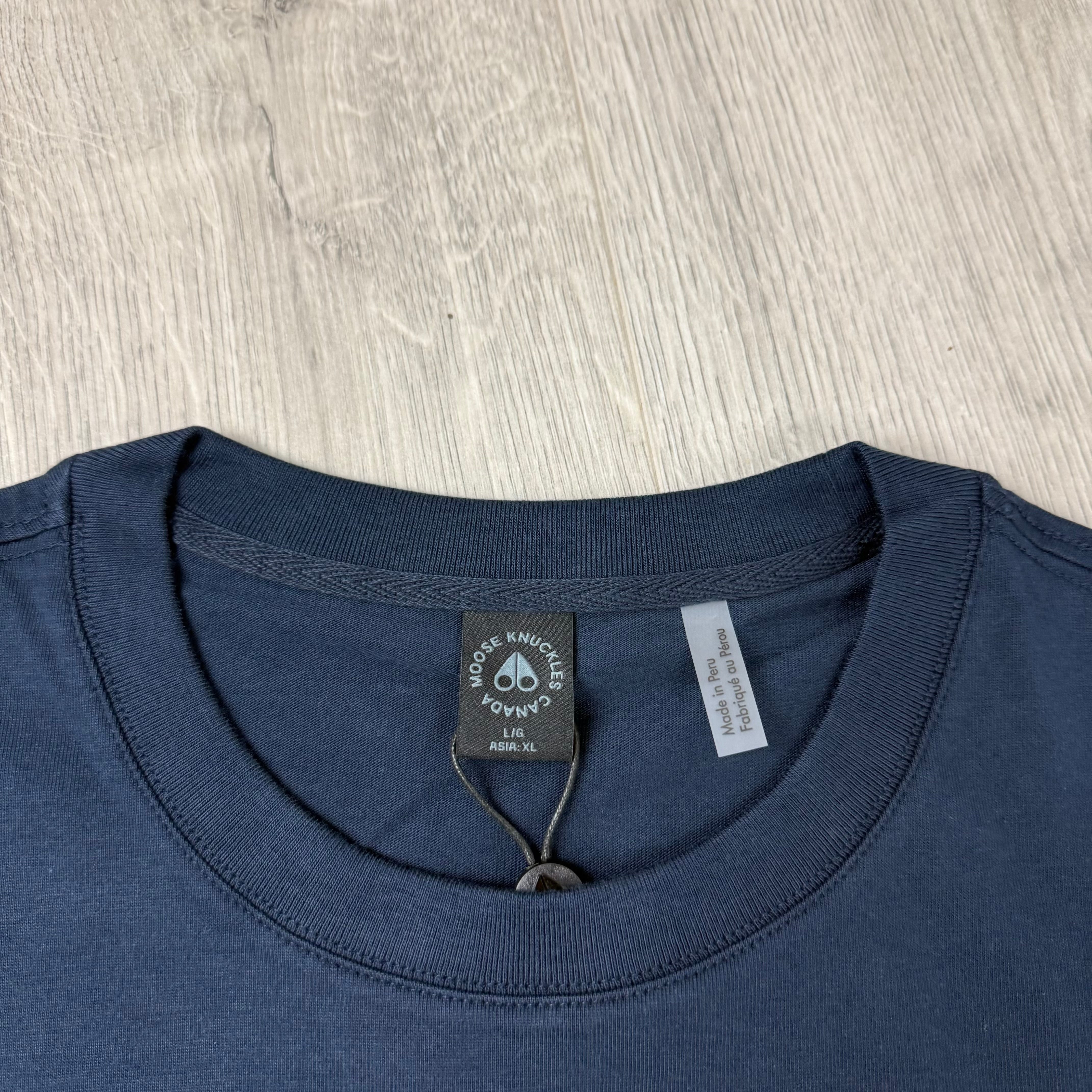 Moose Knuckles 'Crescent' T-Shirt - Navy