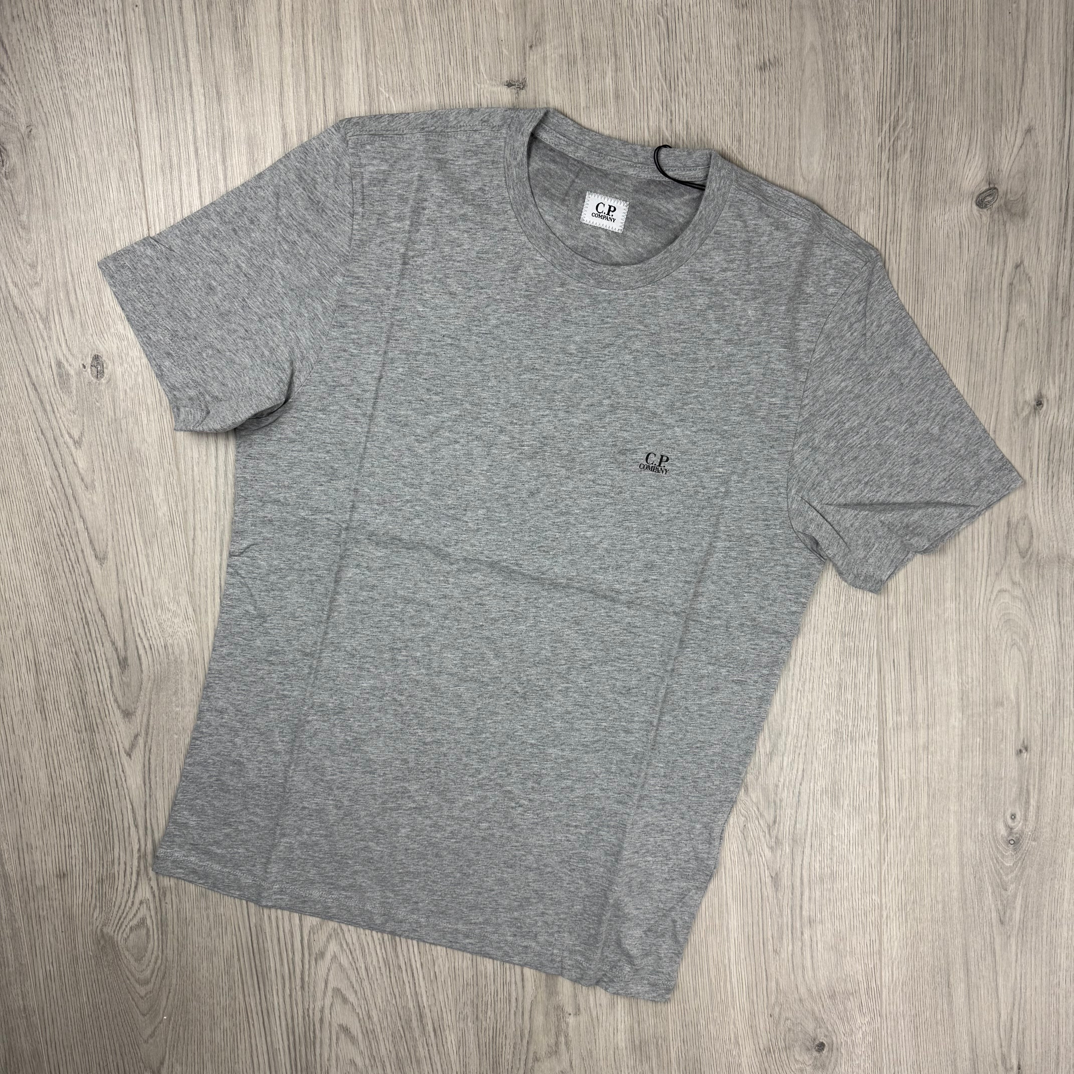 CP Company Goggle T-Shirt - Grey Melange