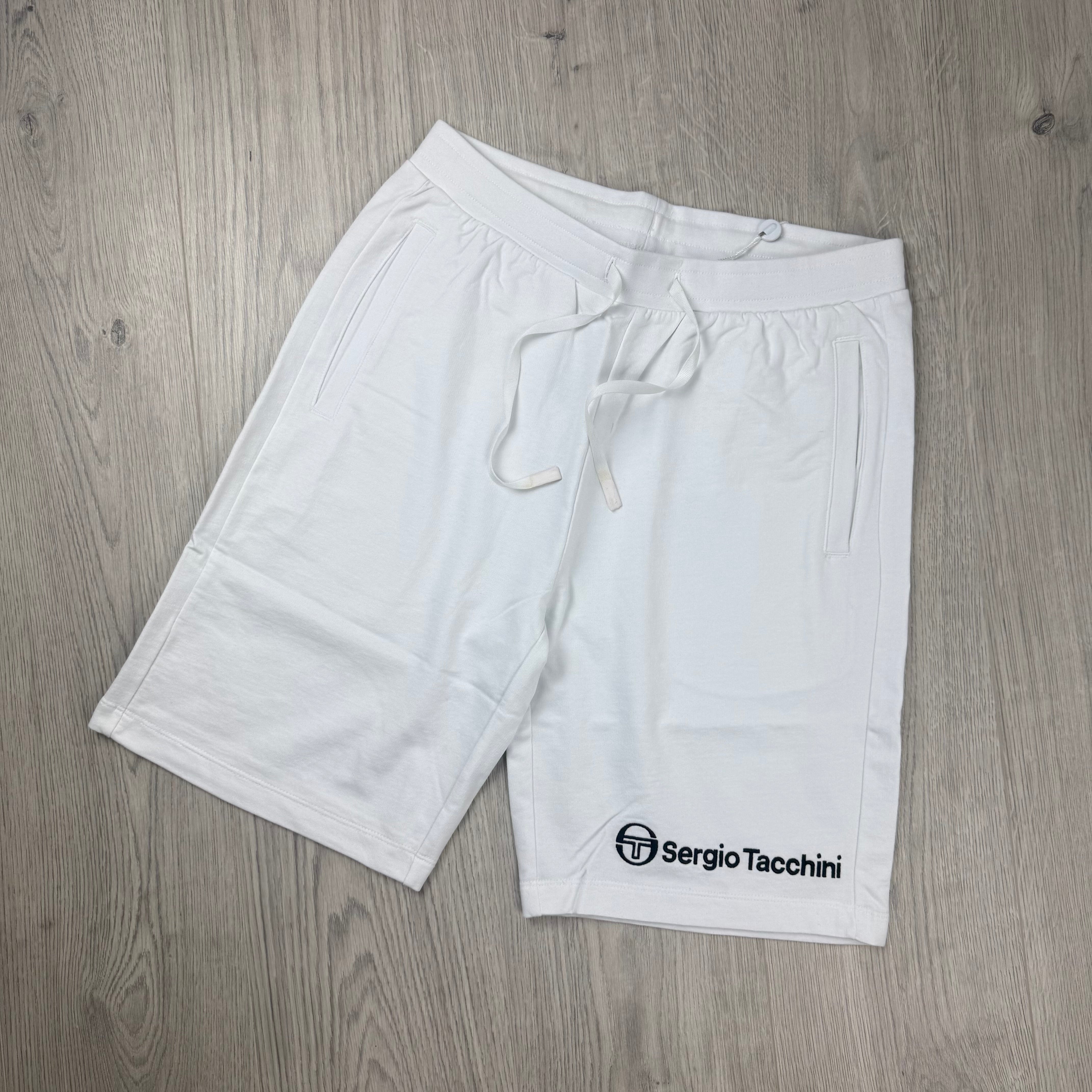 Sergio Tacchini 'Asis' Jersey Shorts - White