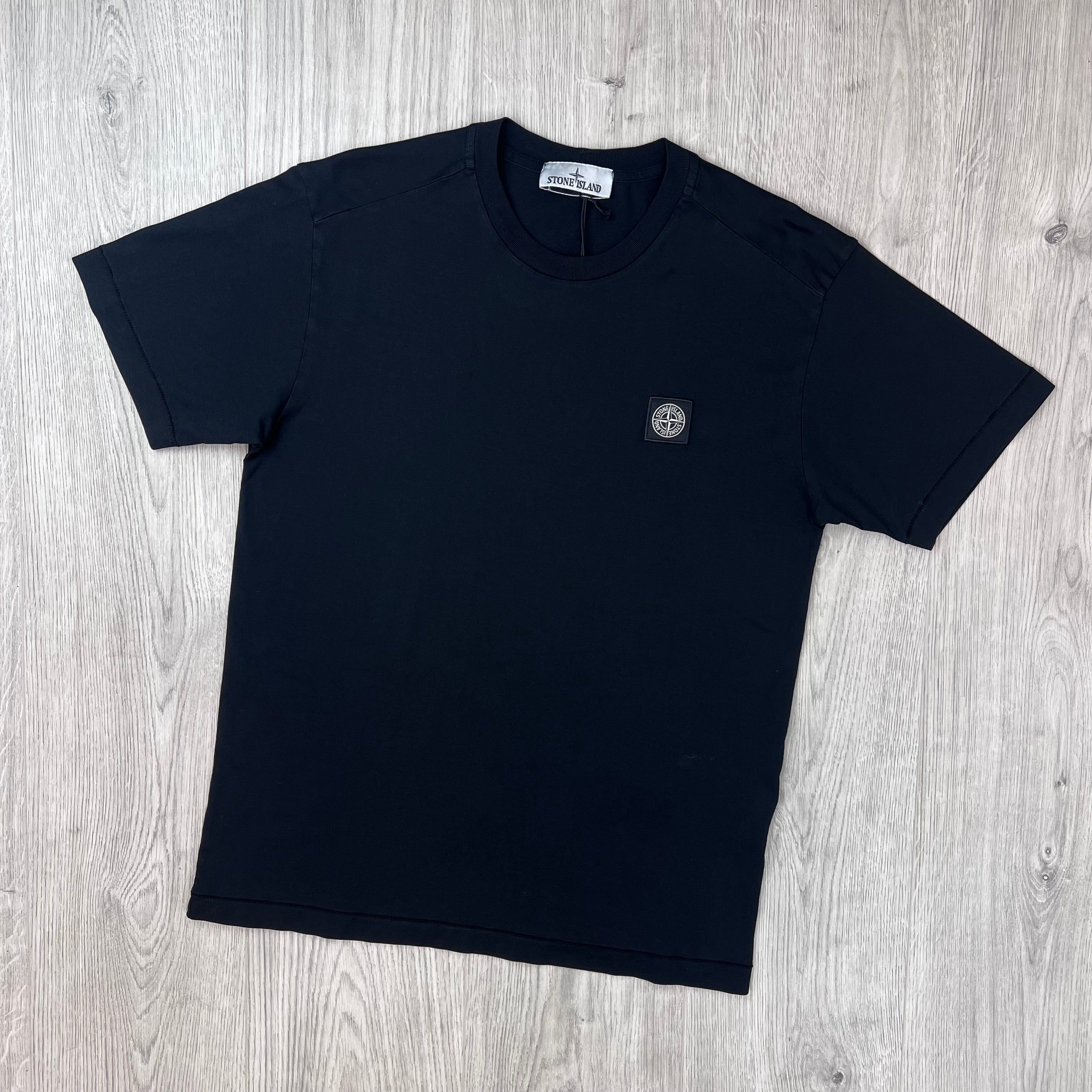 Stone Island Patch T-Shirt - Black