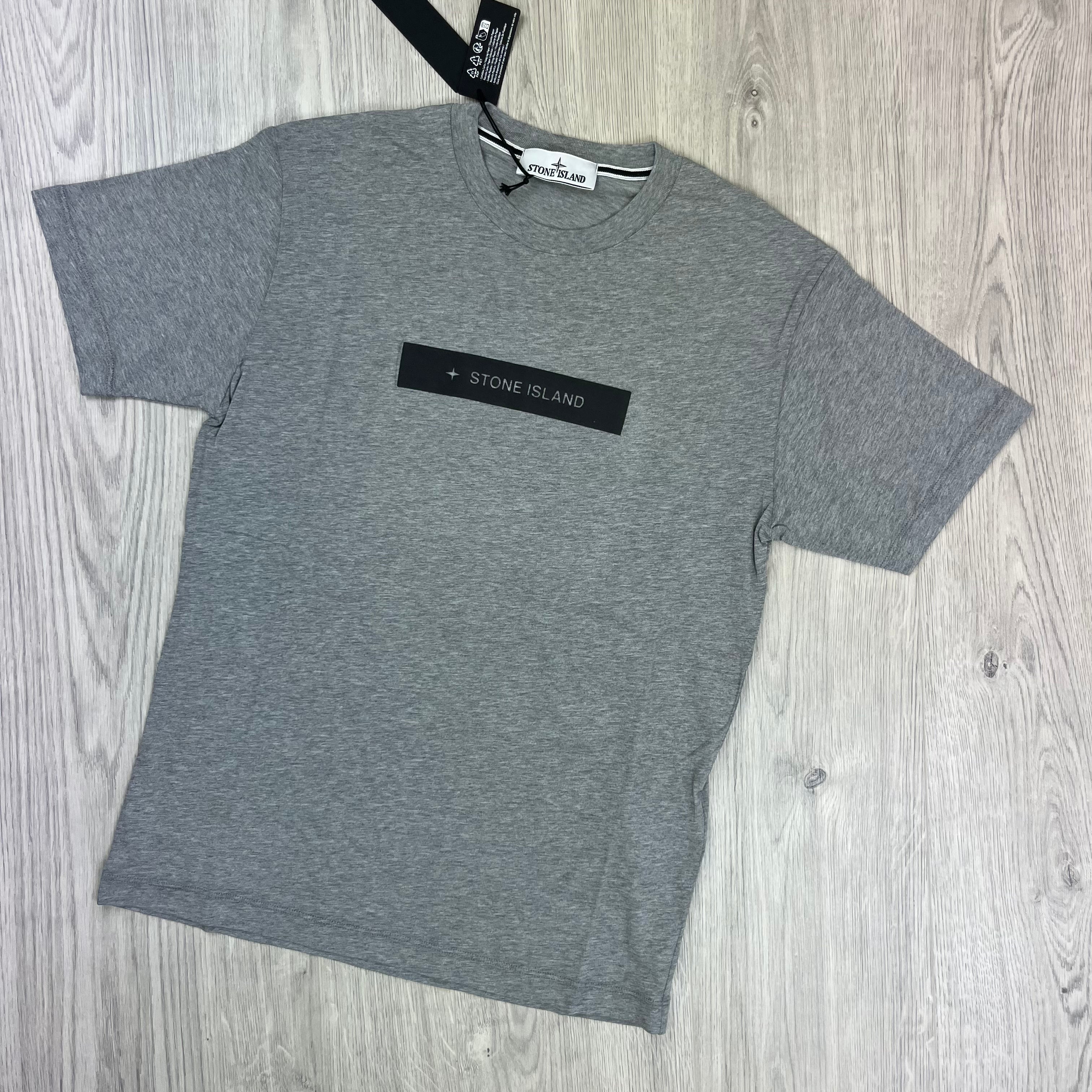 Stone Island Printed T-Shirt - Grey