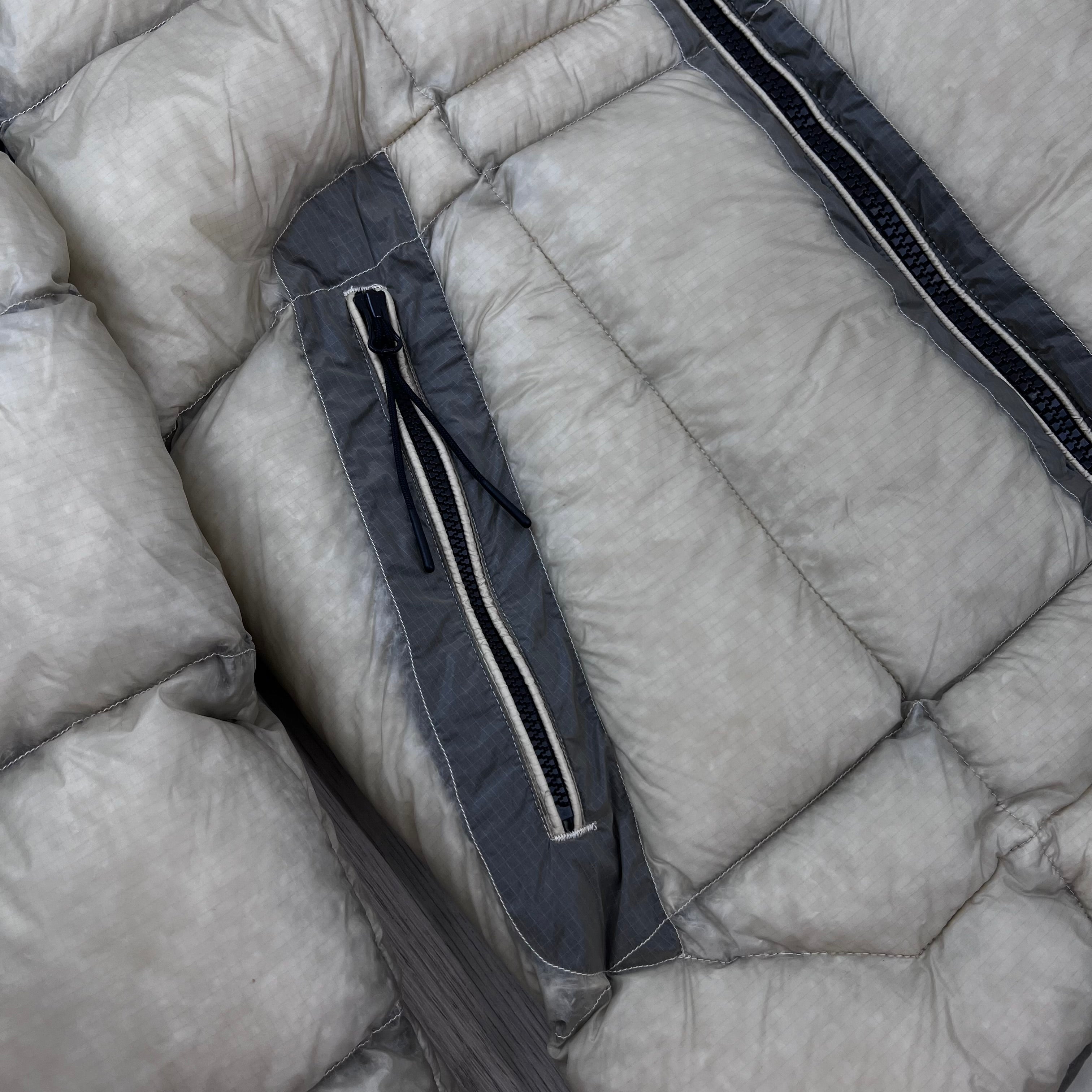CP Company D.D. Shell Down Jacket - Silver Birch