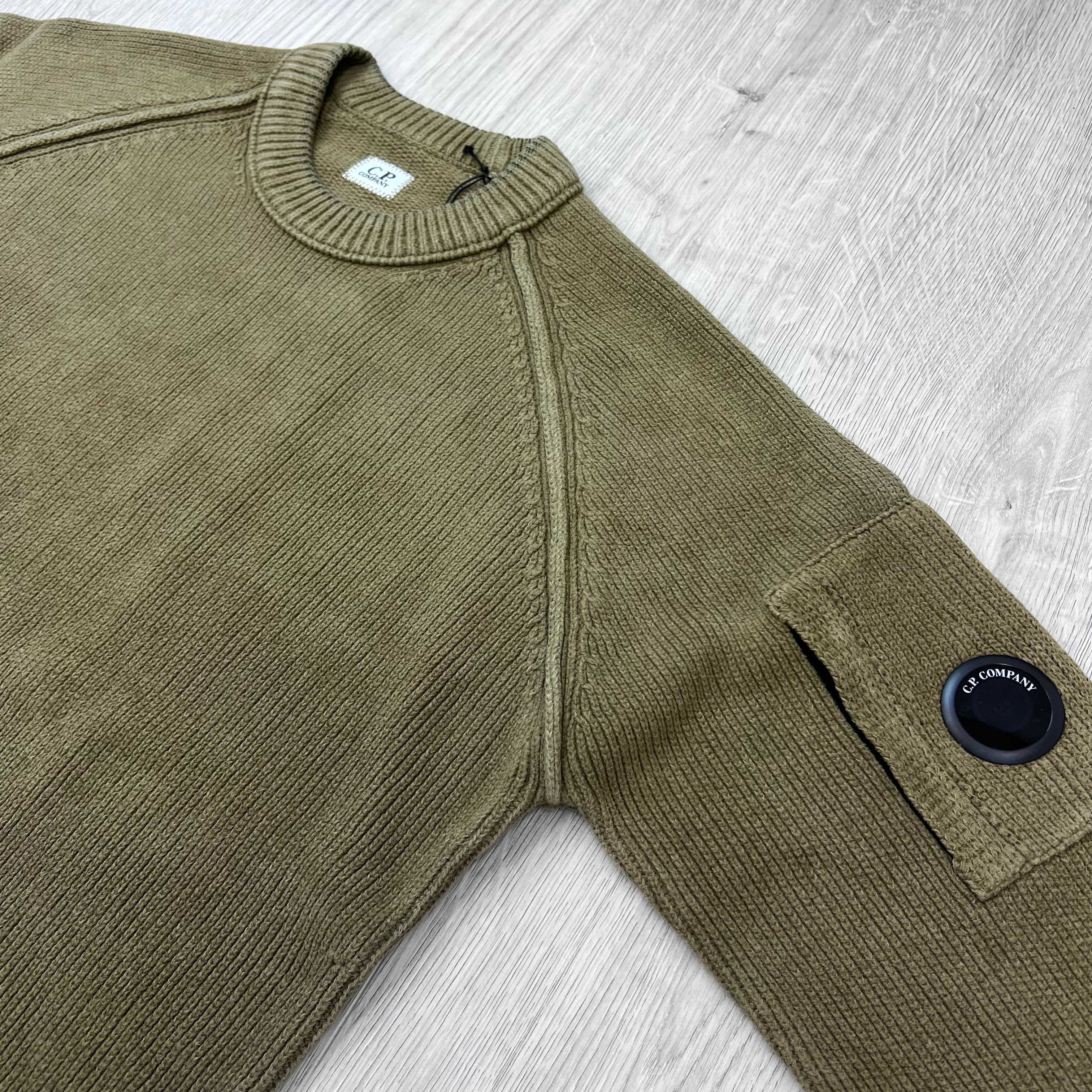 CP Company Chenille Sweatshirt - Ermine