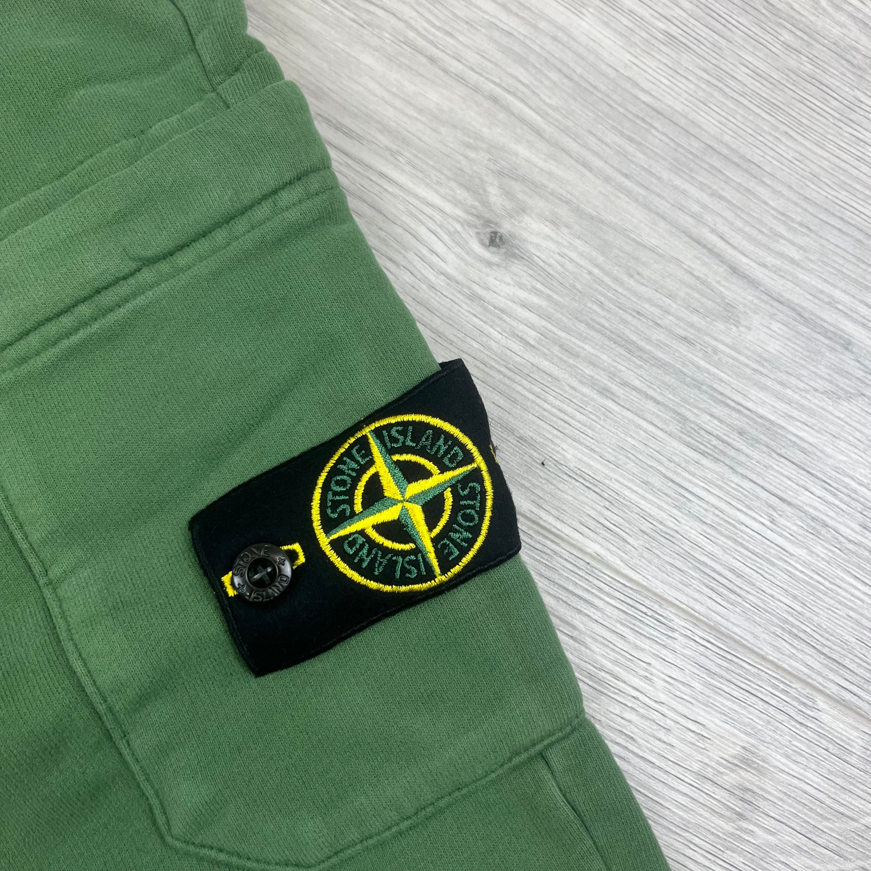 Stone Island Dyed Sweatpants - Olive