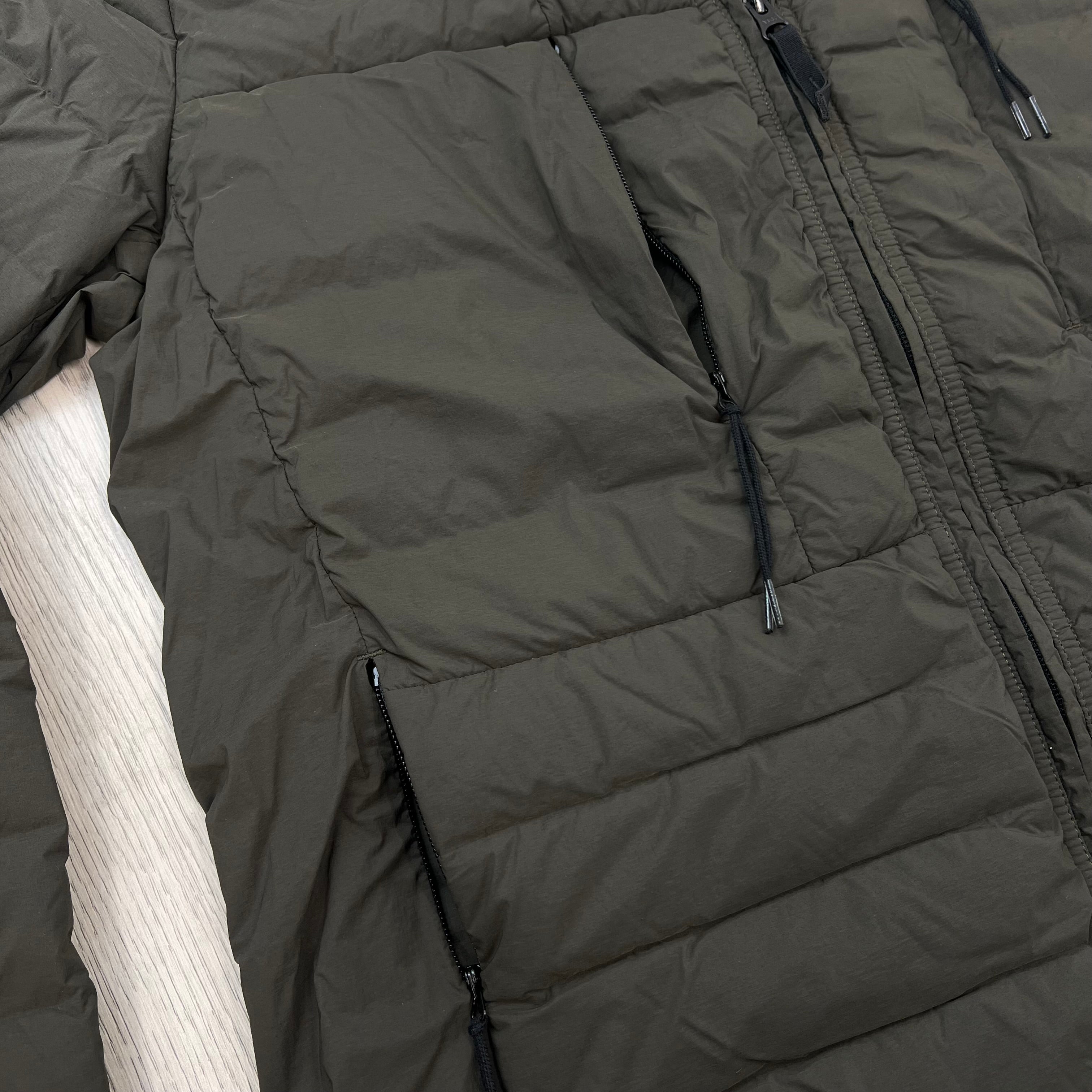Stone Island Seamless Down Jacket - Coal Grey