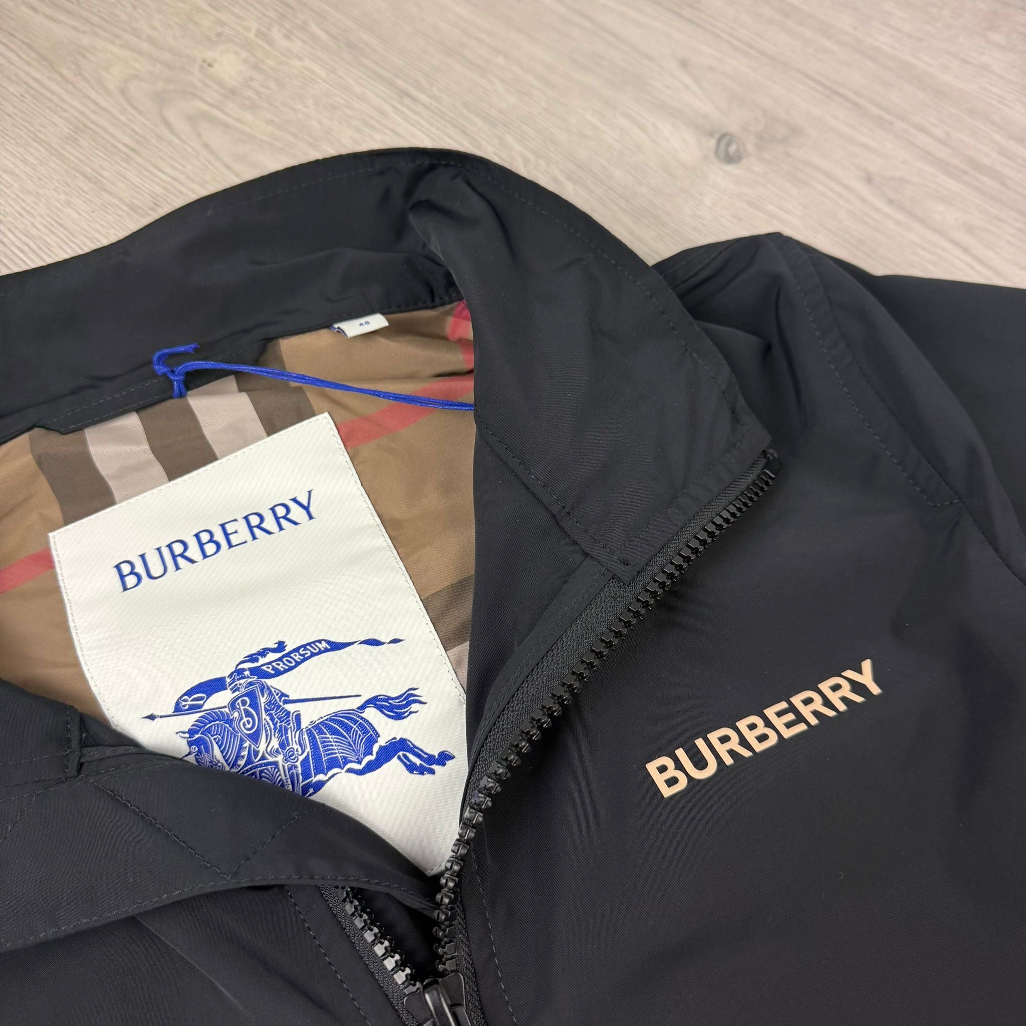 Burberry 'Hargrave' Rain Jacket - Black