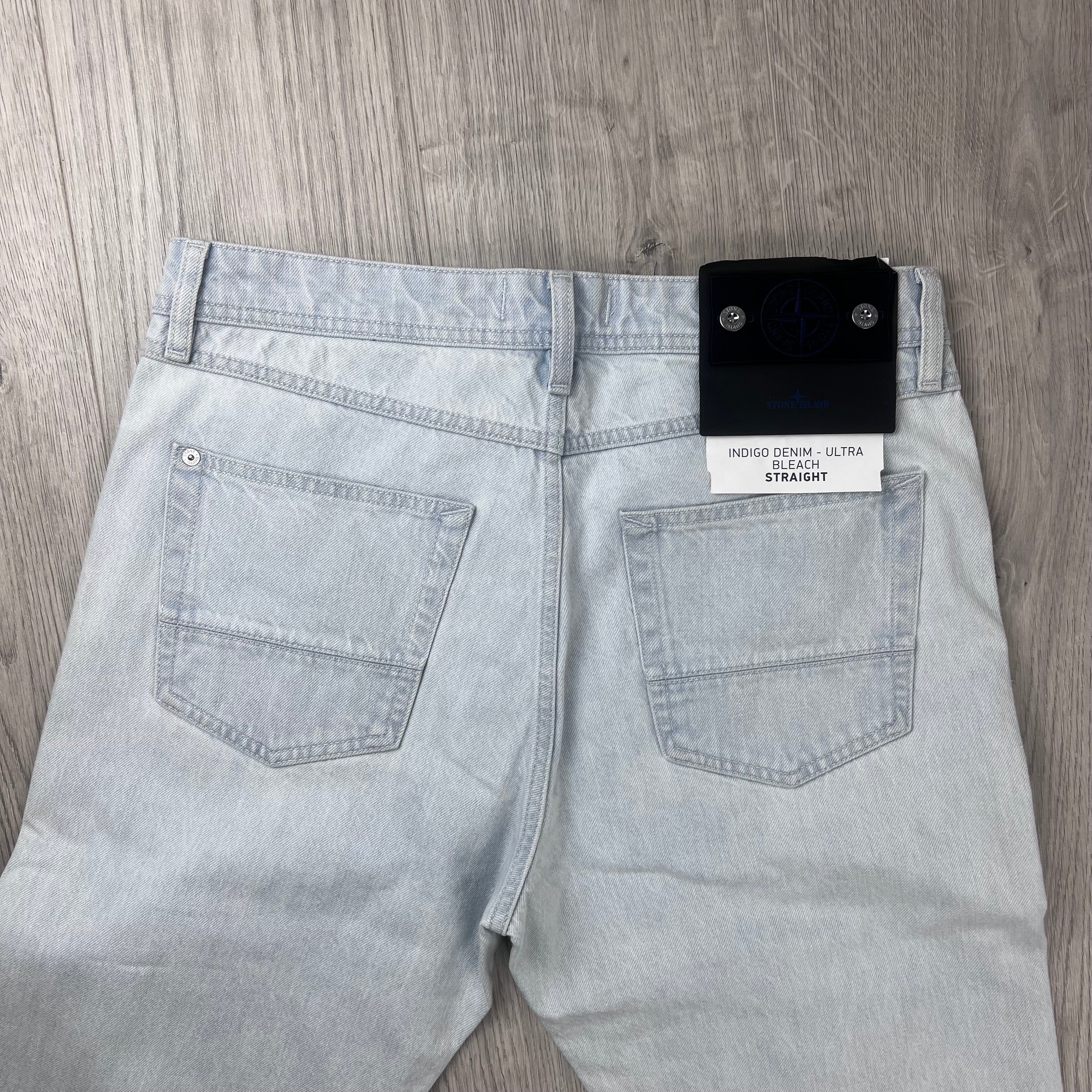 Stone Island Loose Denim Jeans - Blue
