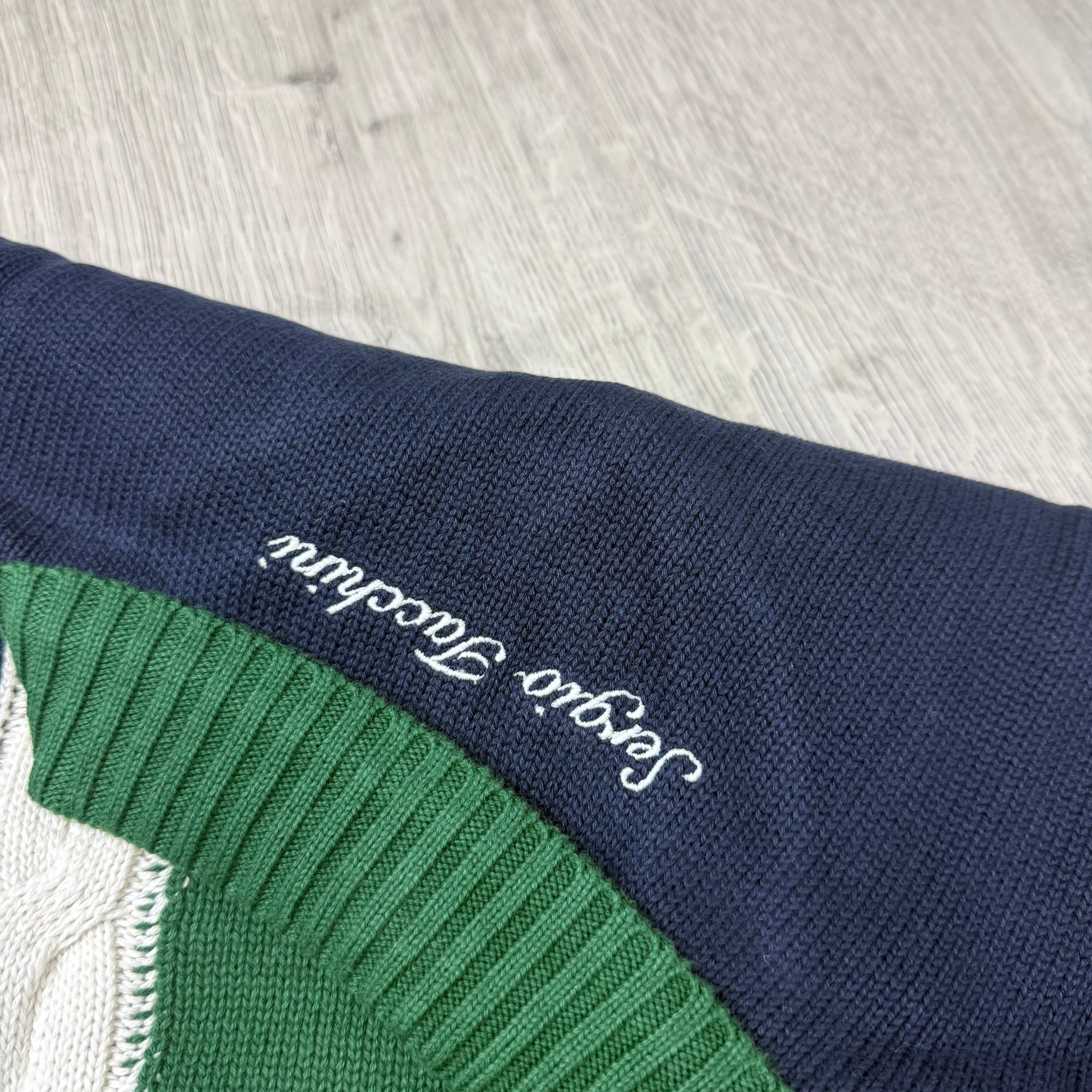 Sergio Tacchini 'Bruni' Knit Track Jacket - Maritime Blue