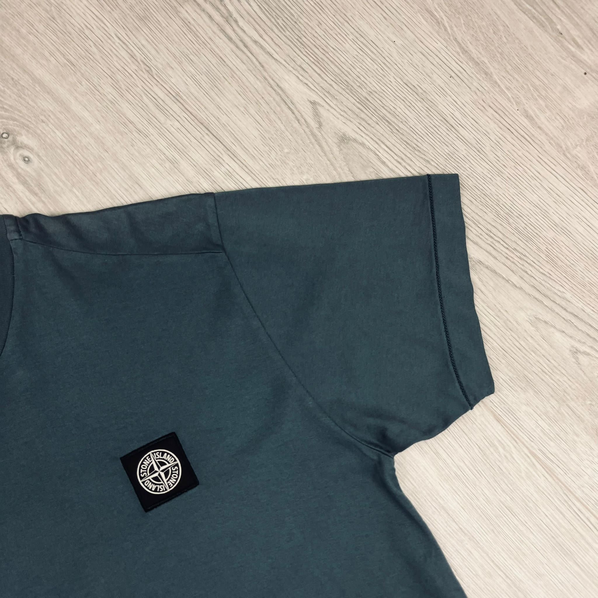 Stone Island Patch T-Shirt - Grey