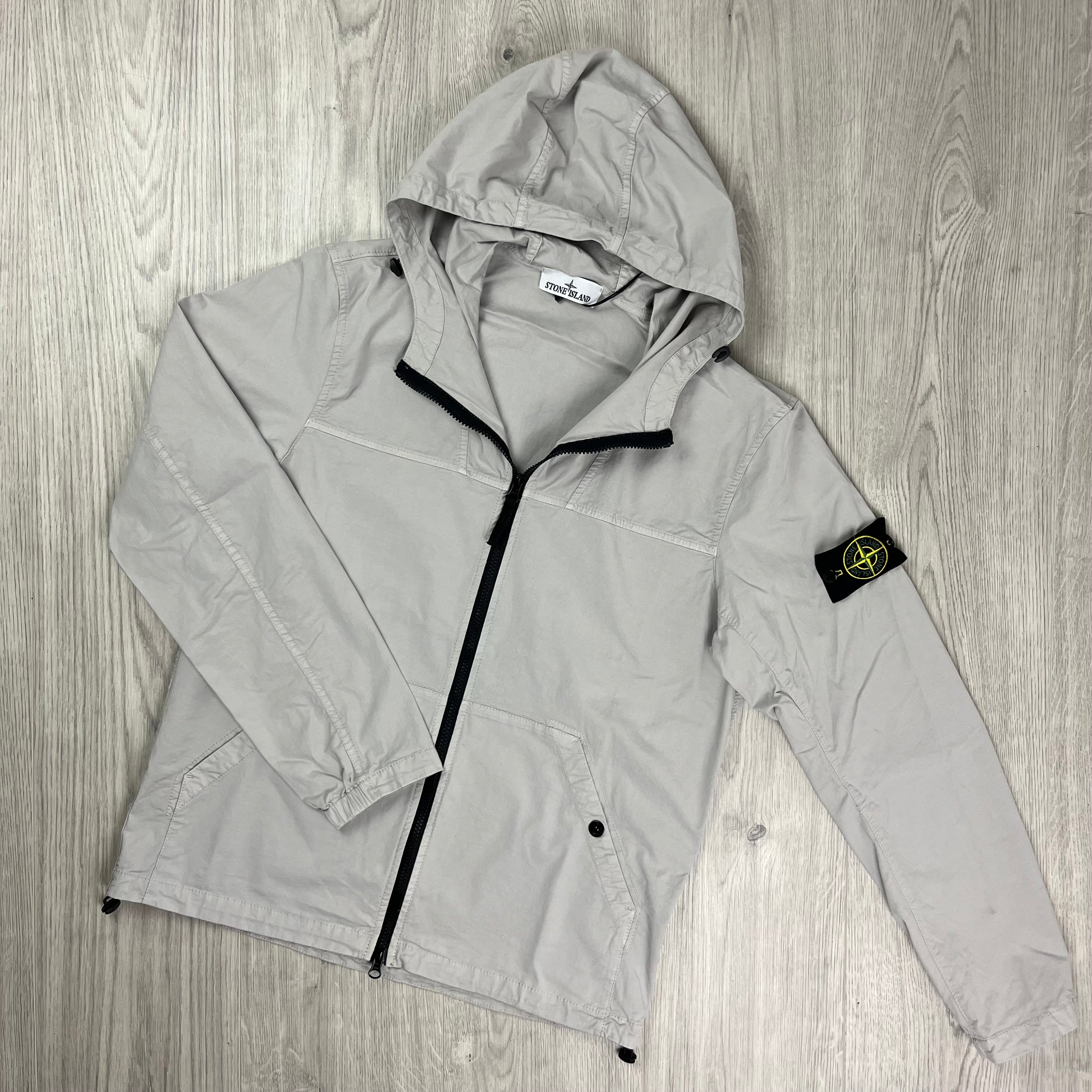 Stone Island Hooded Overshirt - Grey