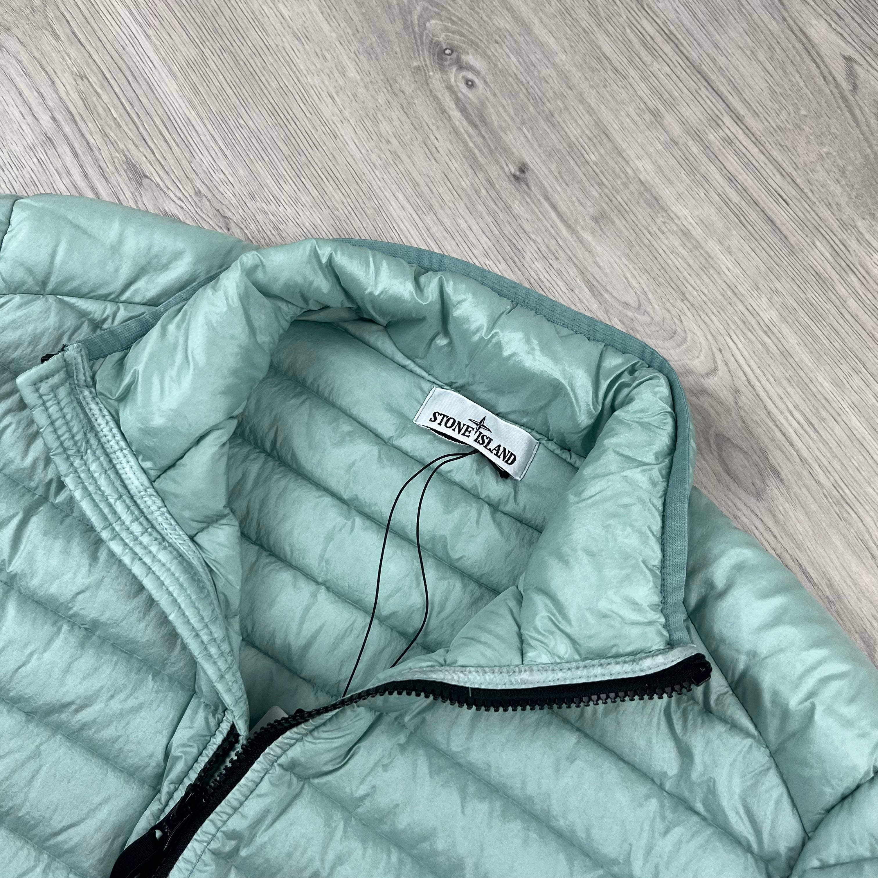 Stone Island Woven Down Jacket - Sky Blue