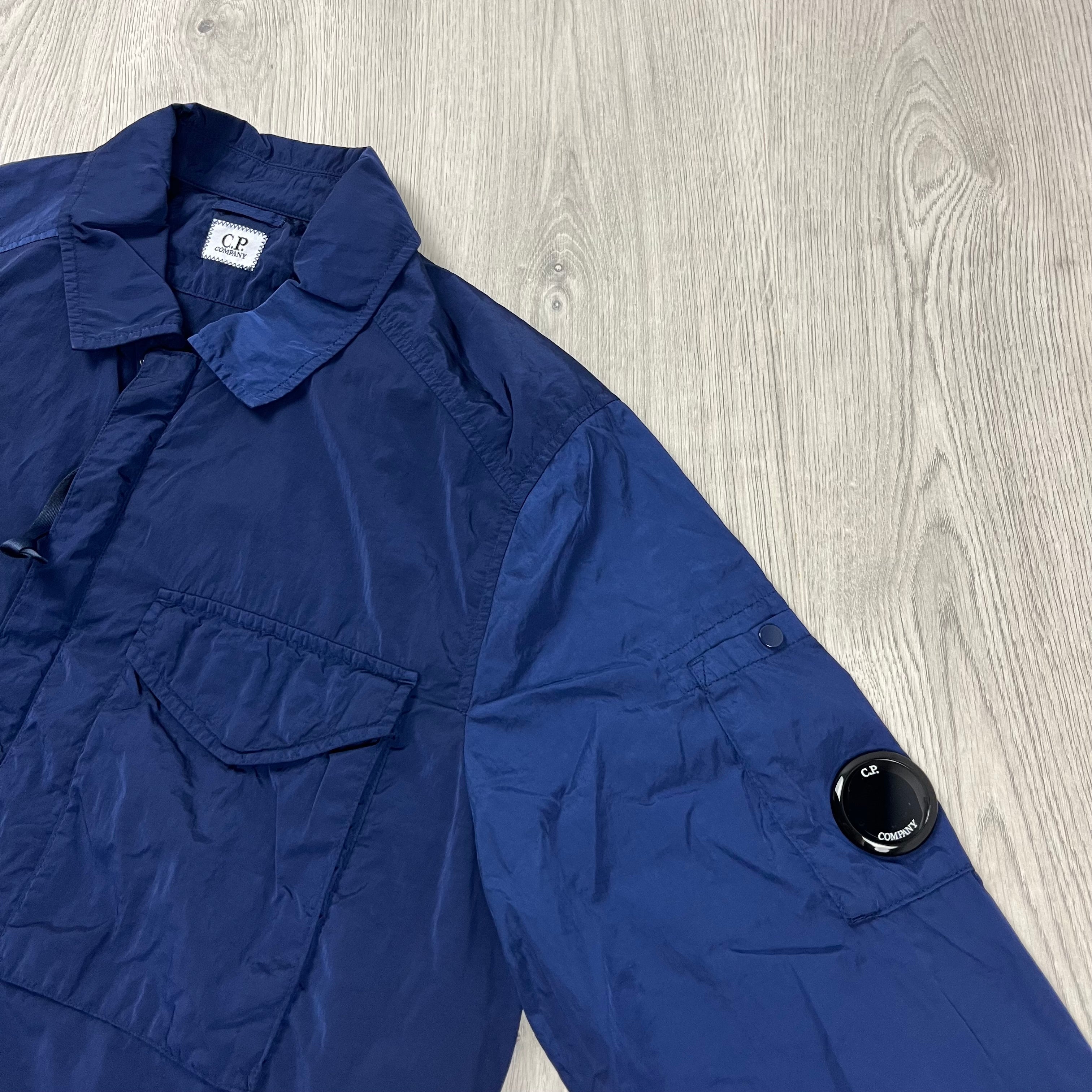 CP Company Chrome Overshirt - Estate Blue