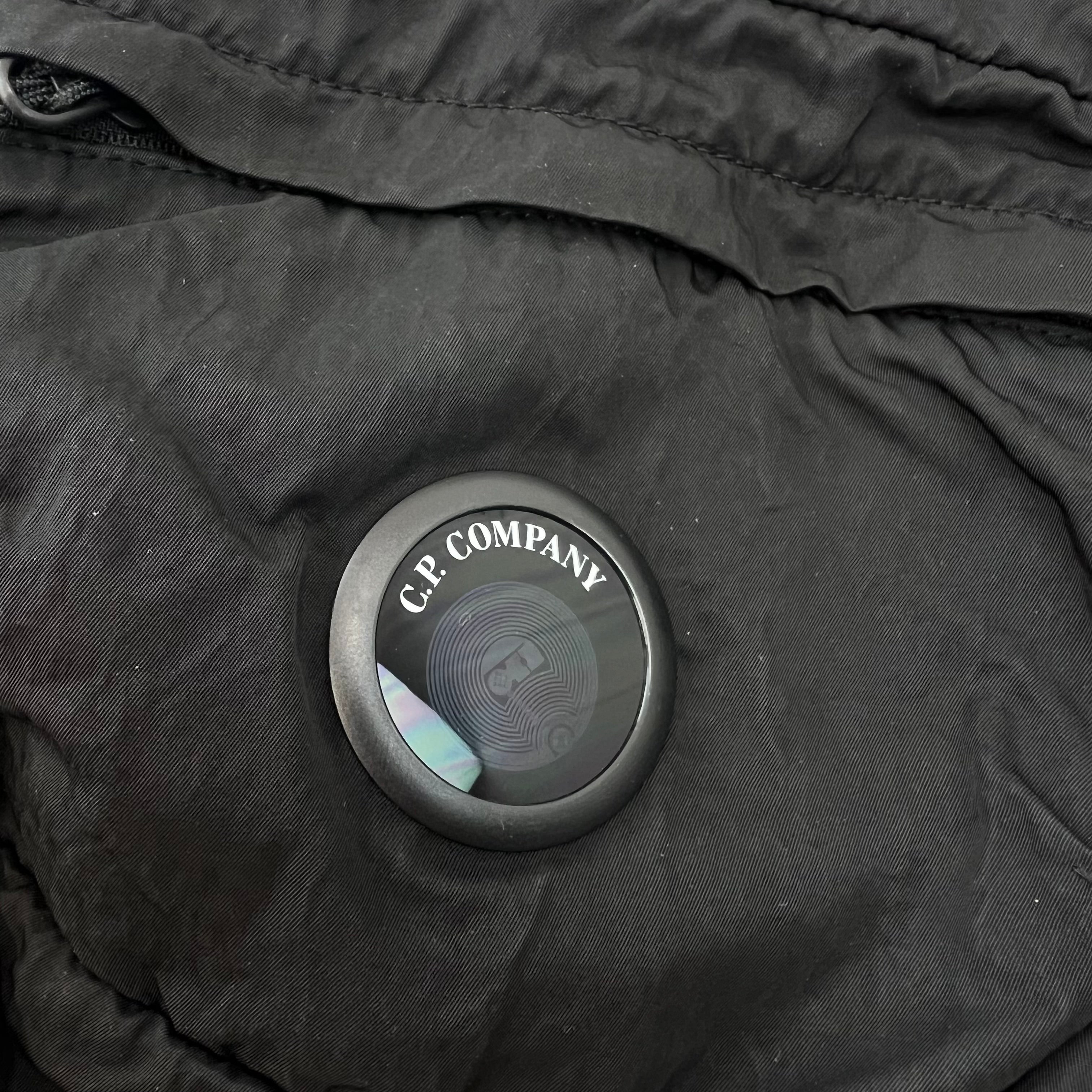 CP Company Zip Chrome Bag - Black