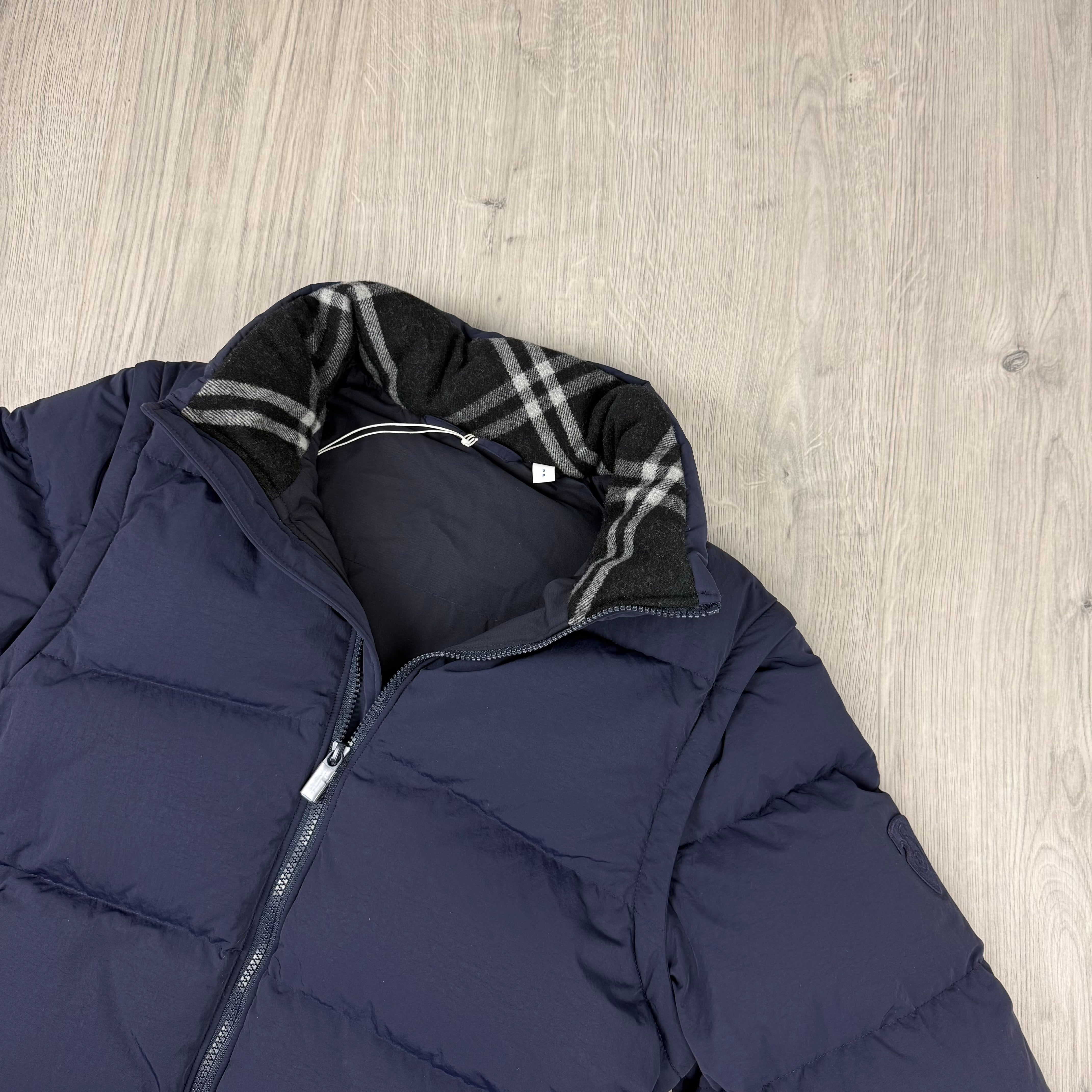 Burberry Detachable Jacket - Navy