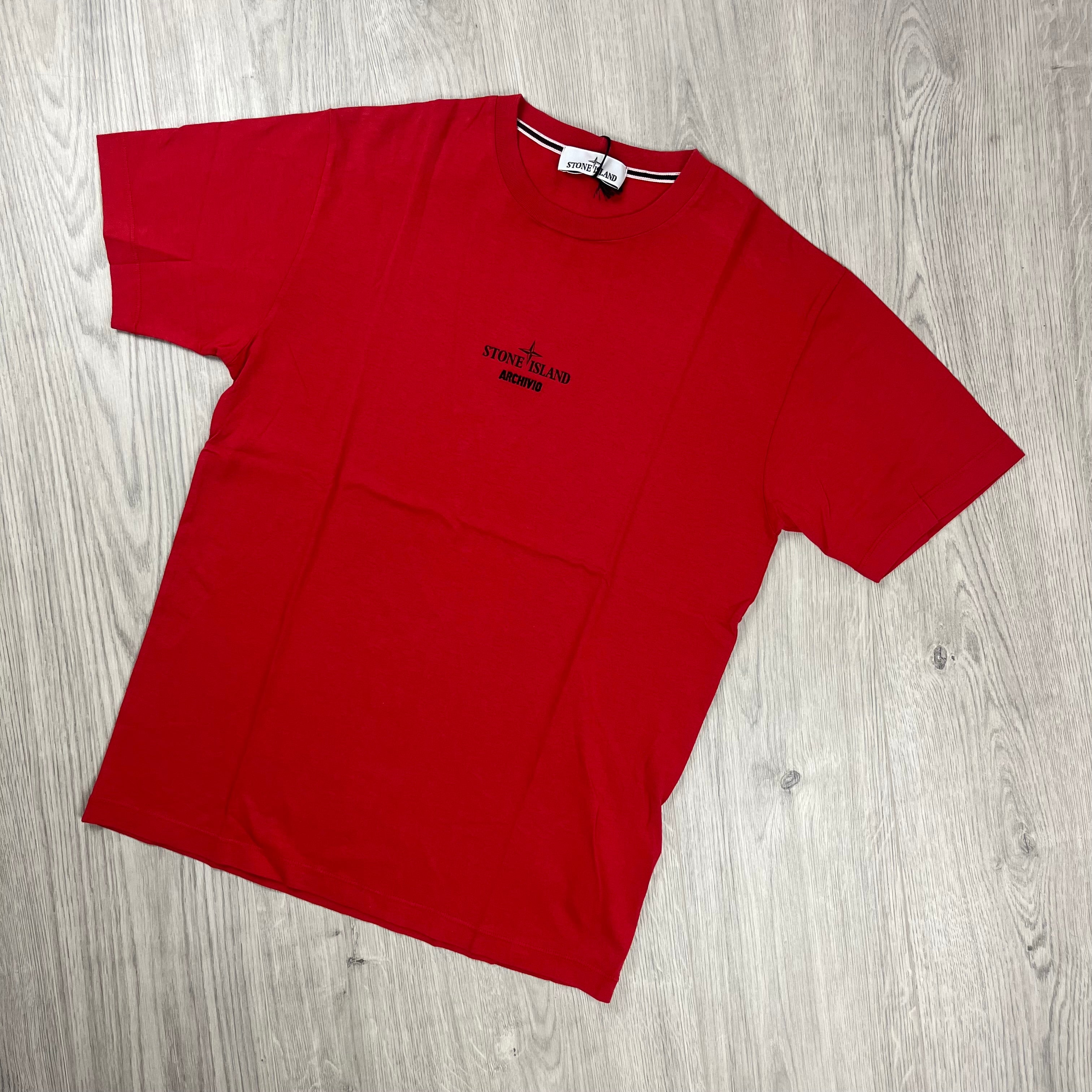 Stone Island Archivio T-Shirt - Red