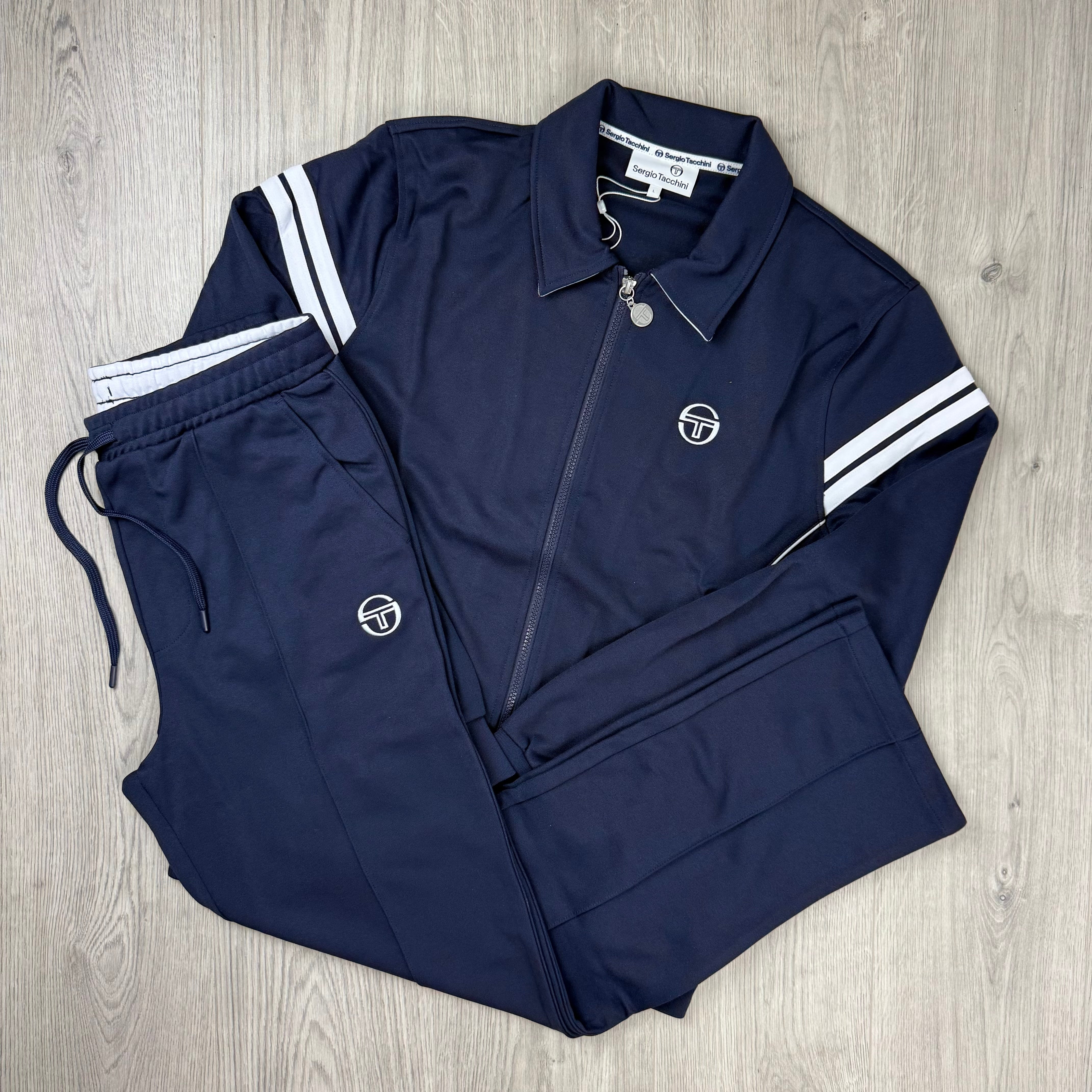 Sergio Tacchini 'Armando' Tracksuit - Maritime Blue