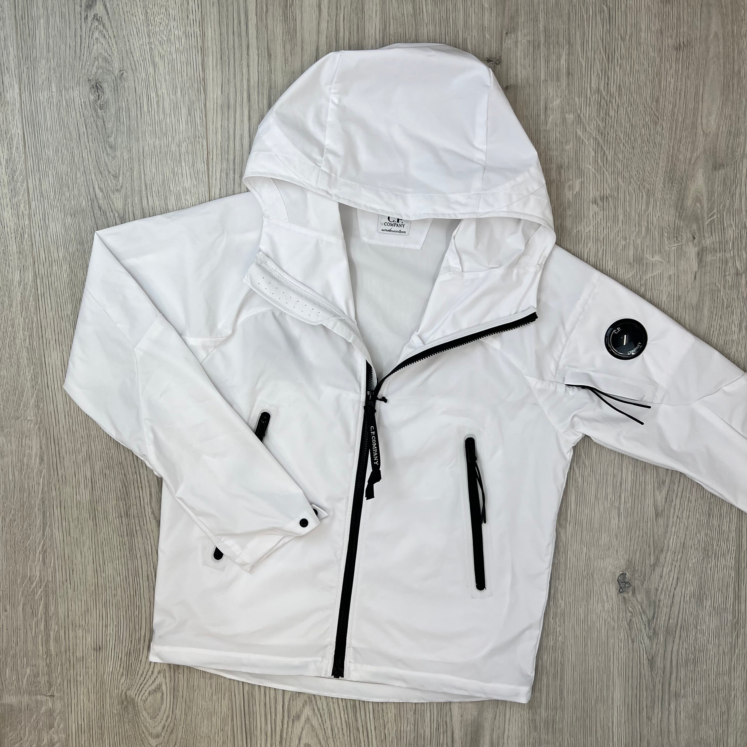 CP Company Junior Pro-Tek Jacket - White