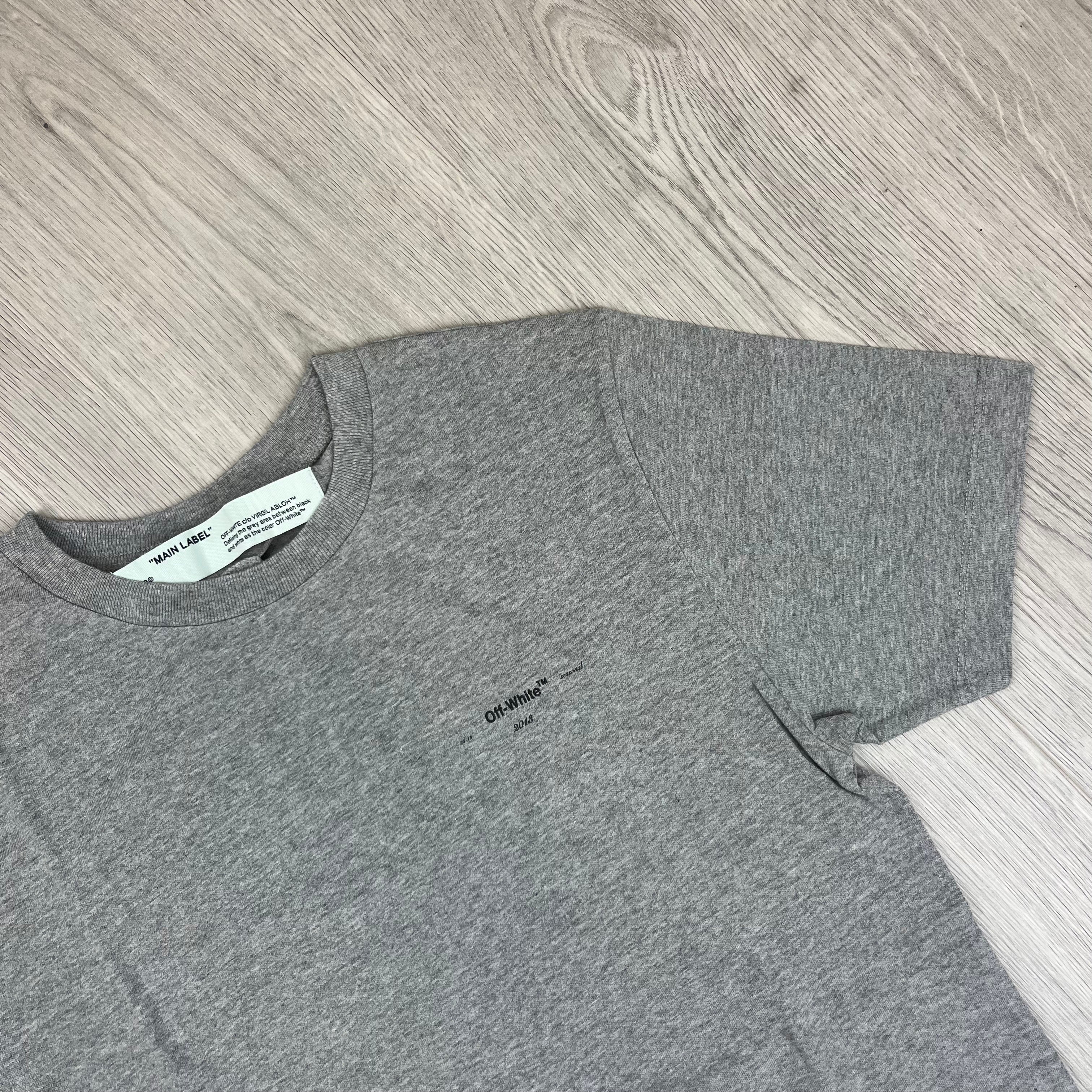 Off-White Graphic T-Shirt - Grey