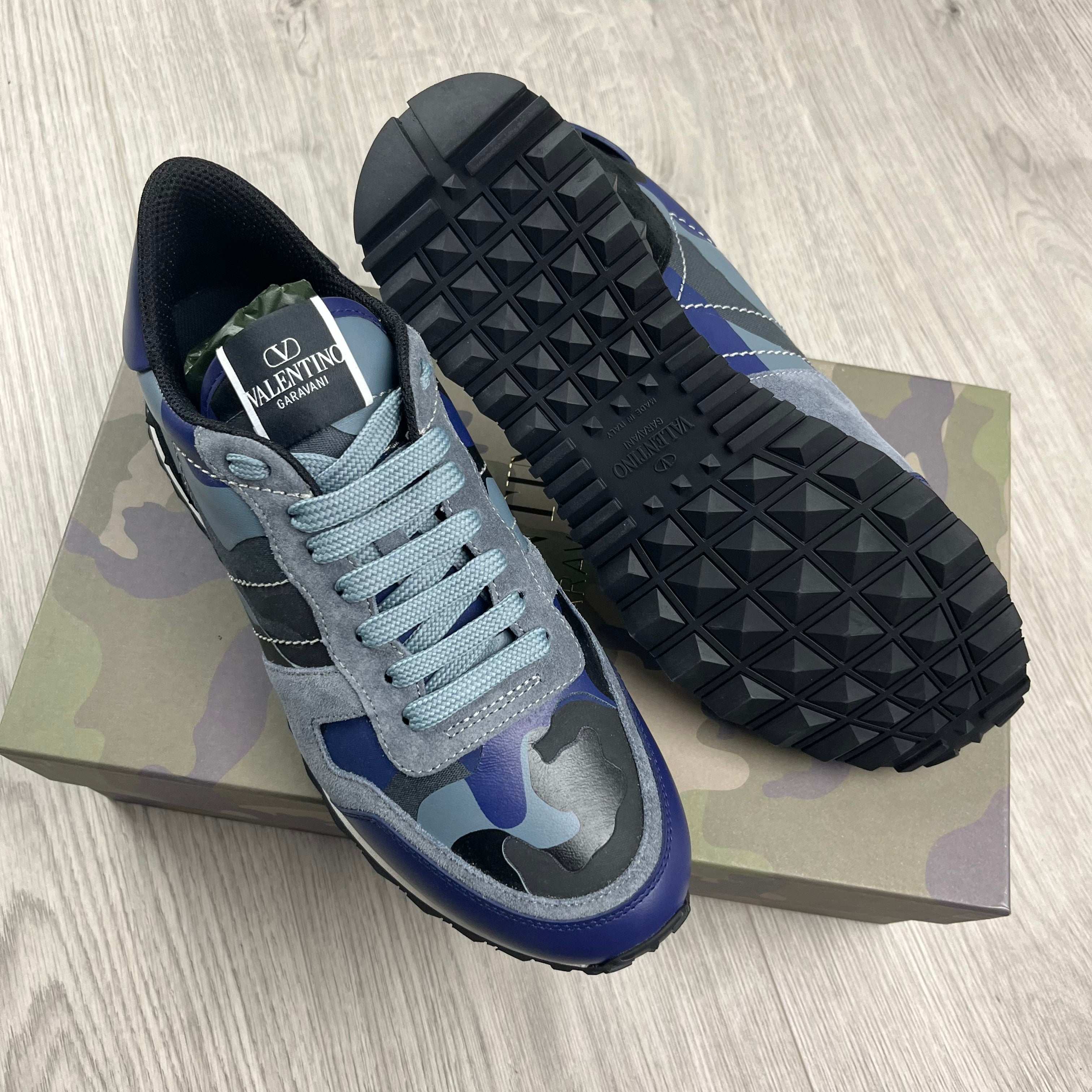Valentino Rockrunner Sneakers - Blue