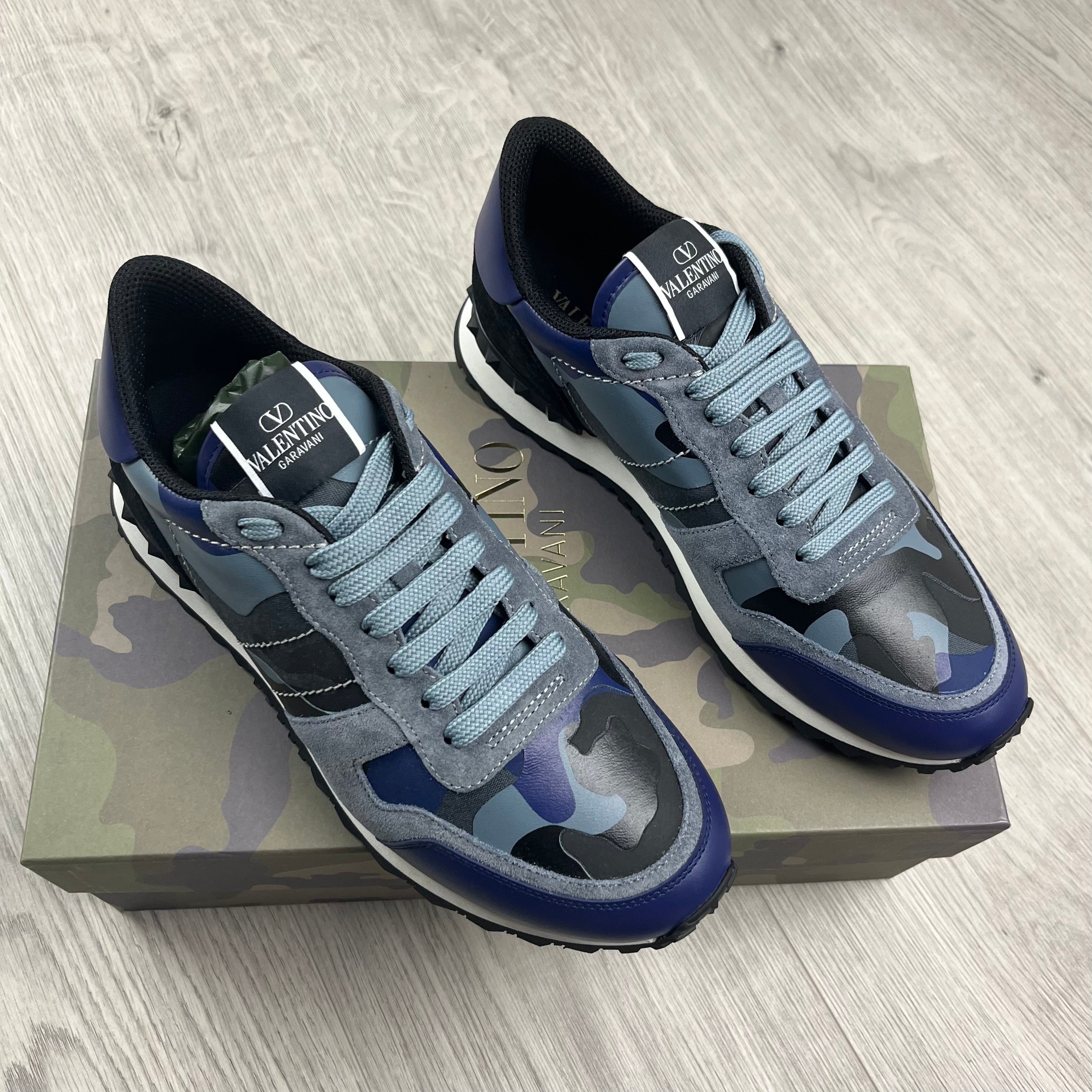 Valentino Rockrunner Sneakers - Blue