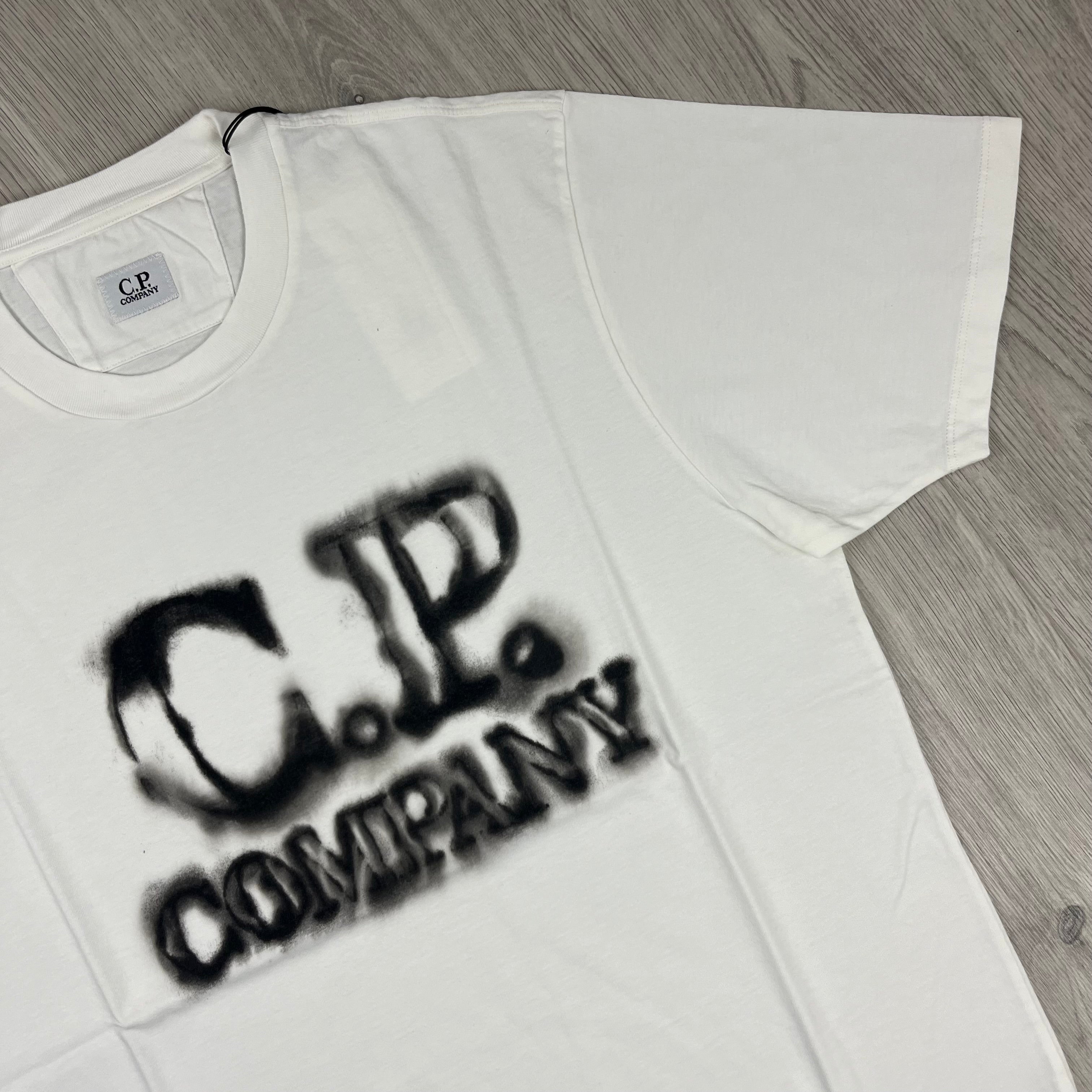 CP Company Printed T-Shirt - White