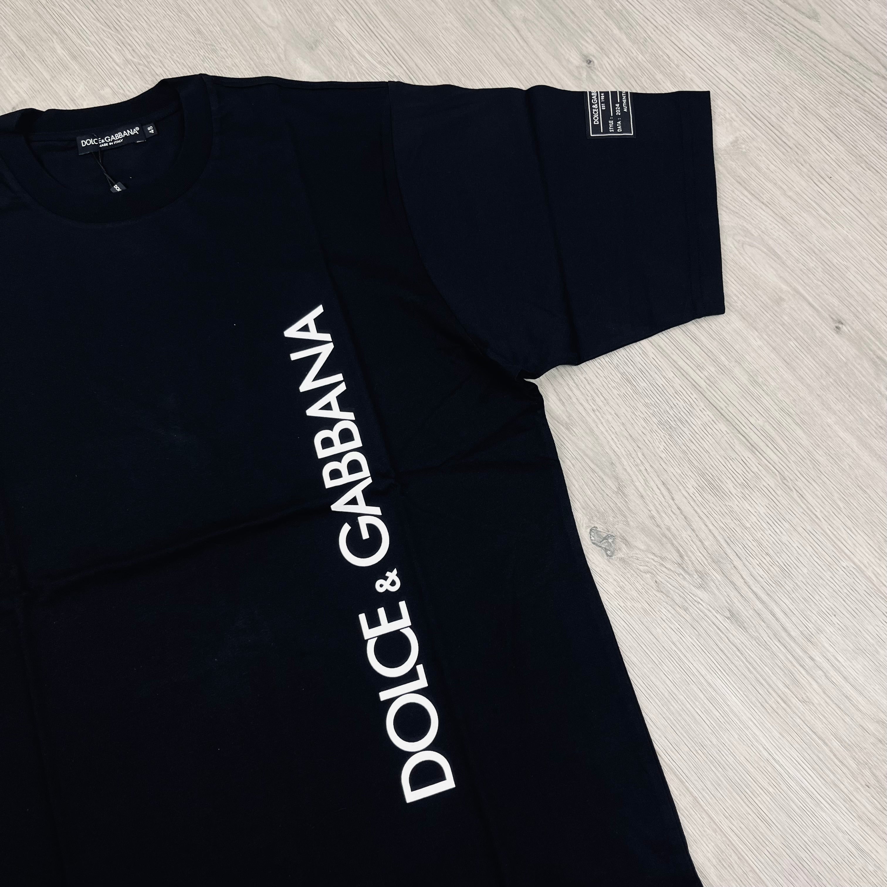 Dolce & Gabbana Oversized T-Shirt in Black. On sale at Open Attire.