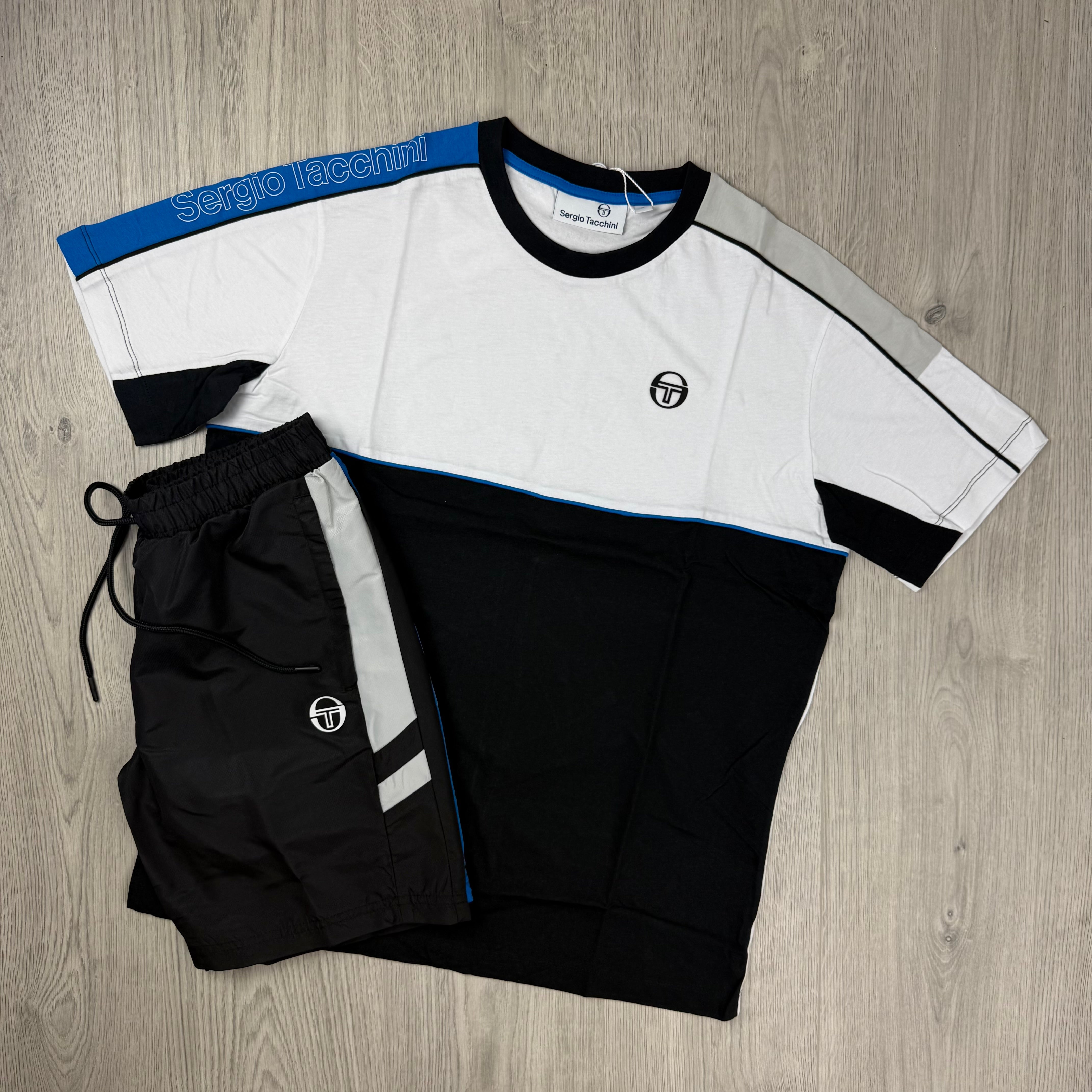 Sergio Tacchini 'Alettone Co' Set - Black