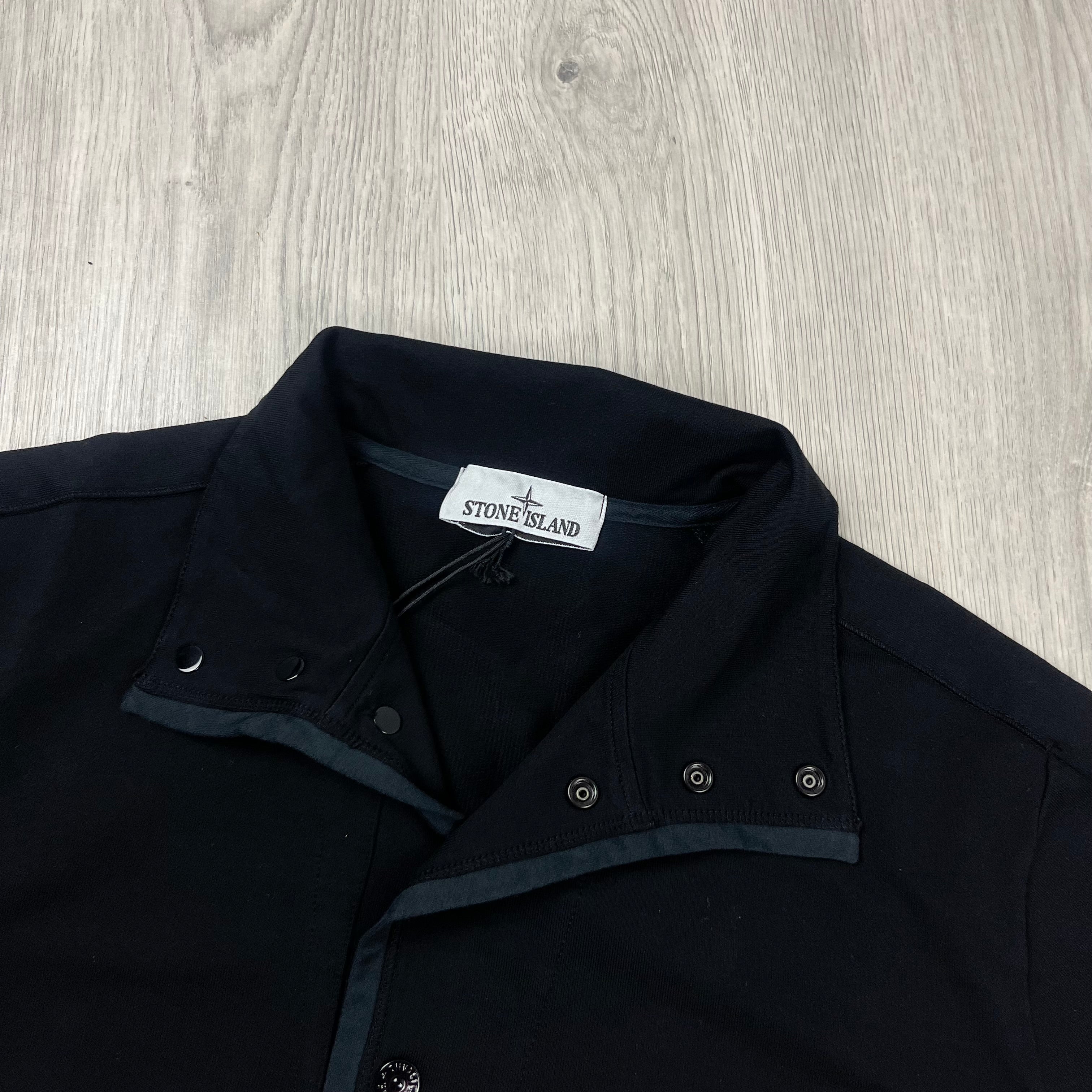 Stone Island Polo Fleece - Black