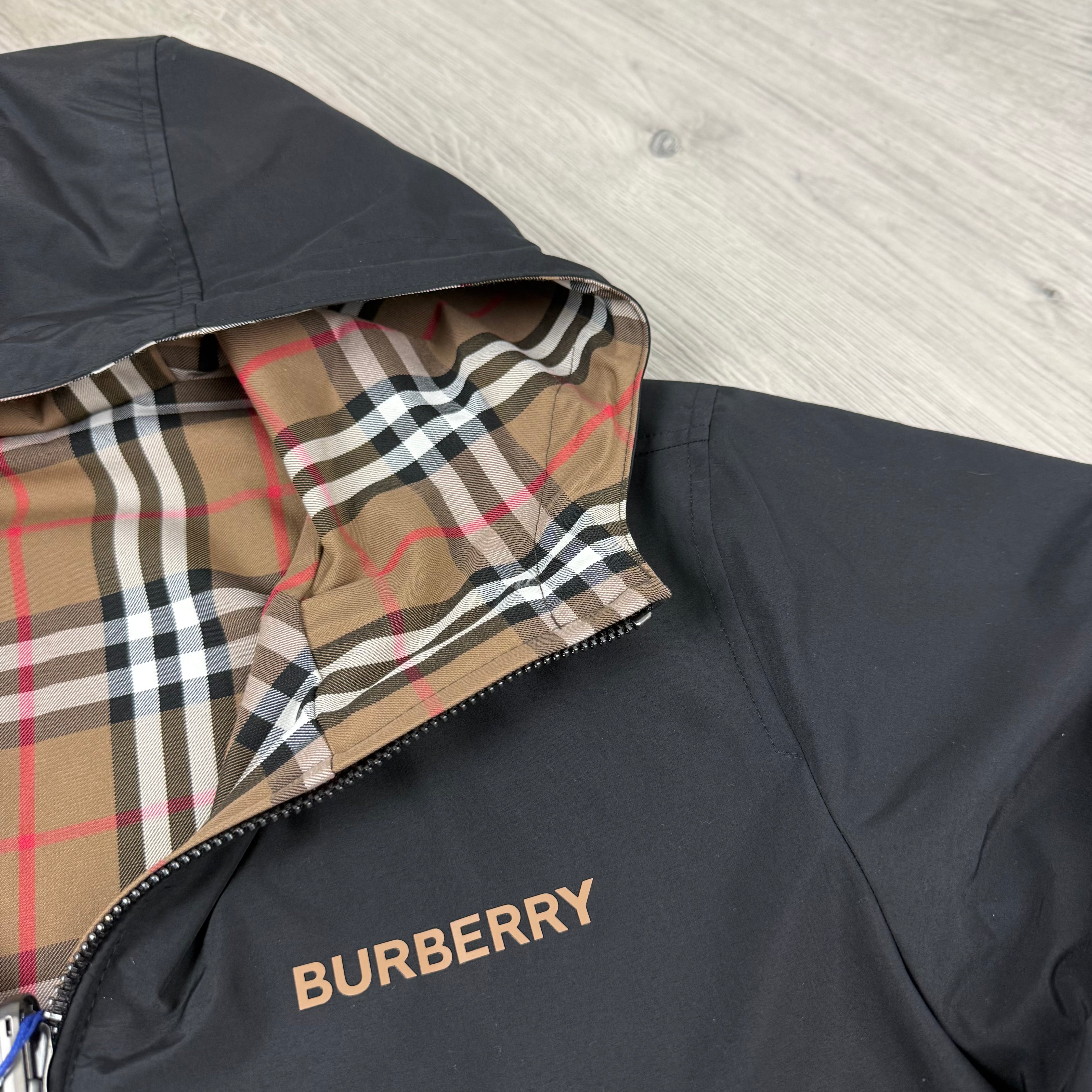 Burberry Reversible 'Stanford' Jacket - Black