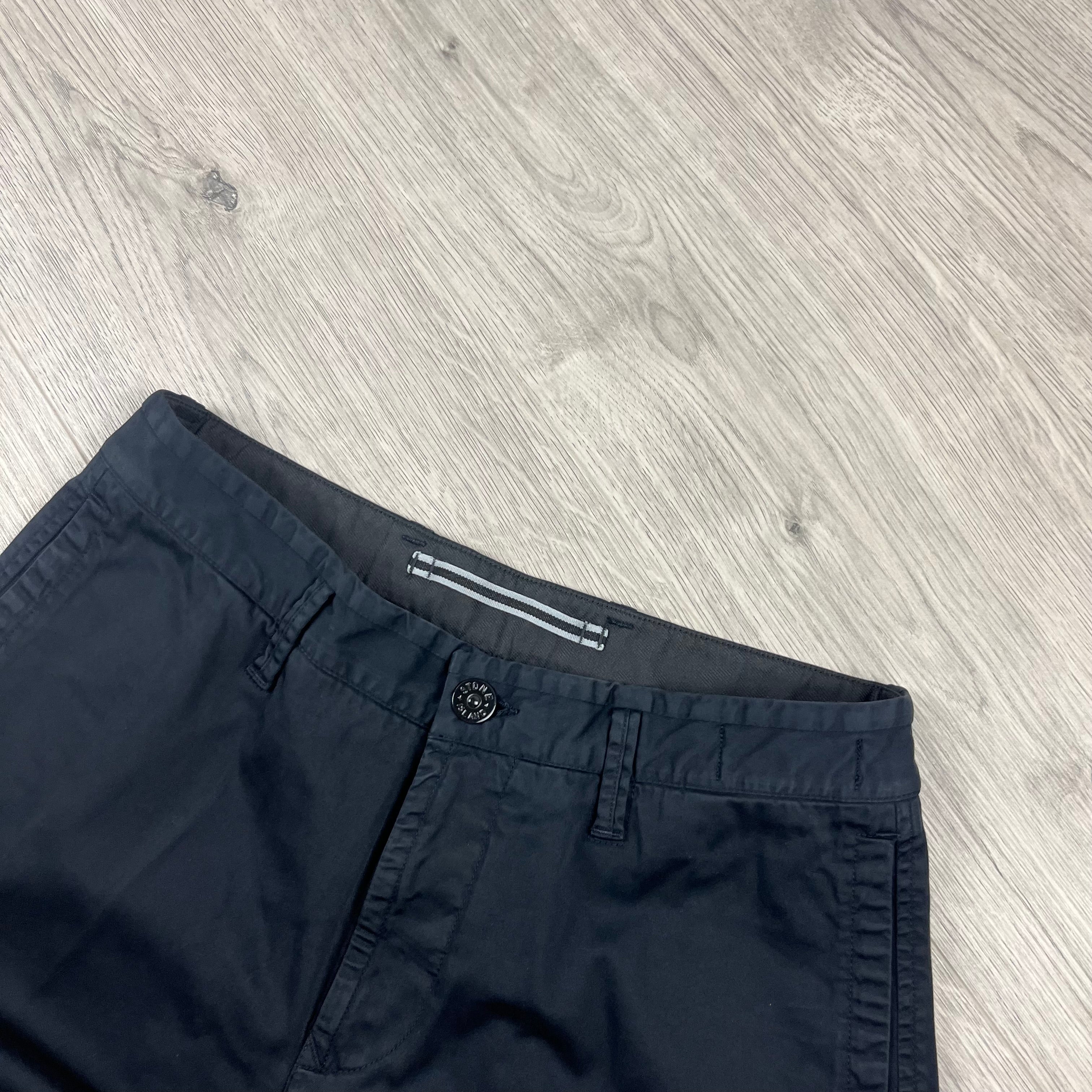 Stone Island Cargo Trousers - Navy