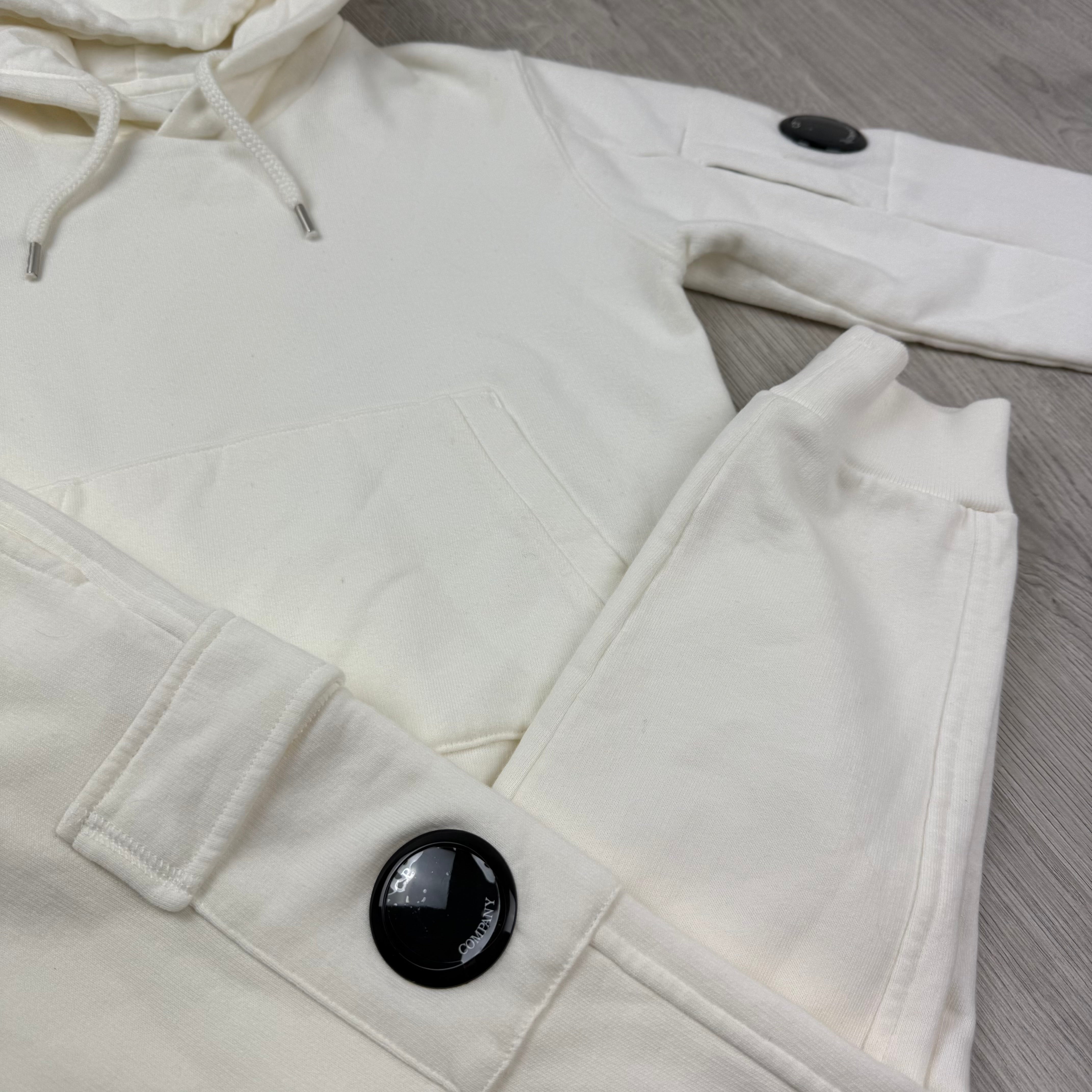 CP Company Junior Tracksuit - White