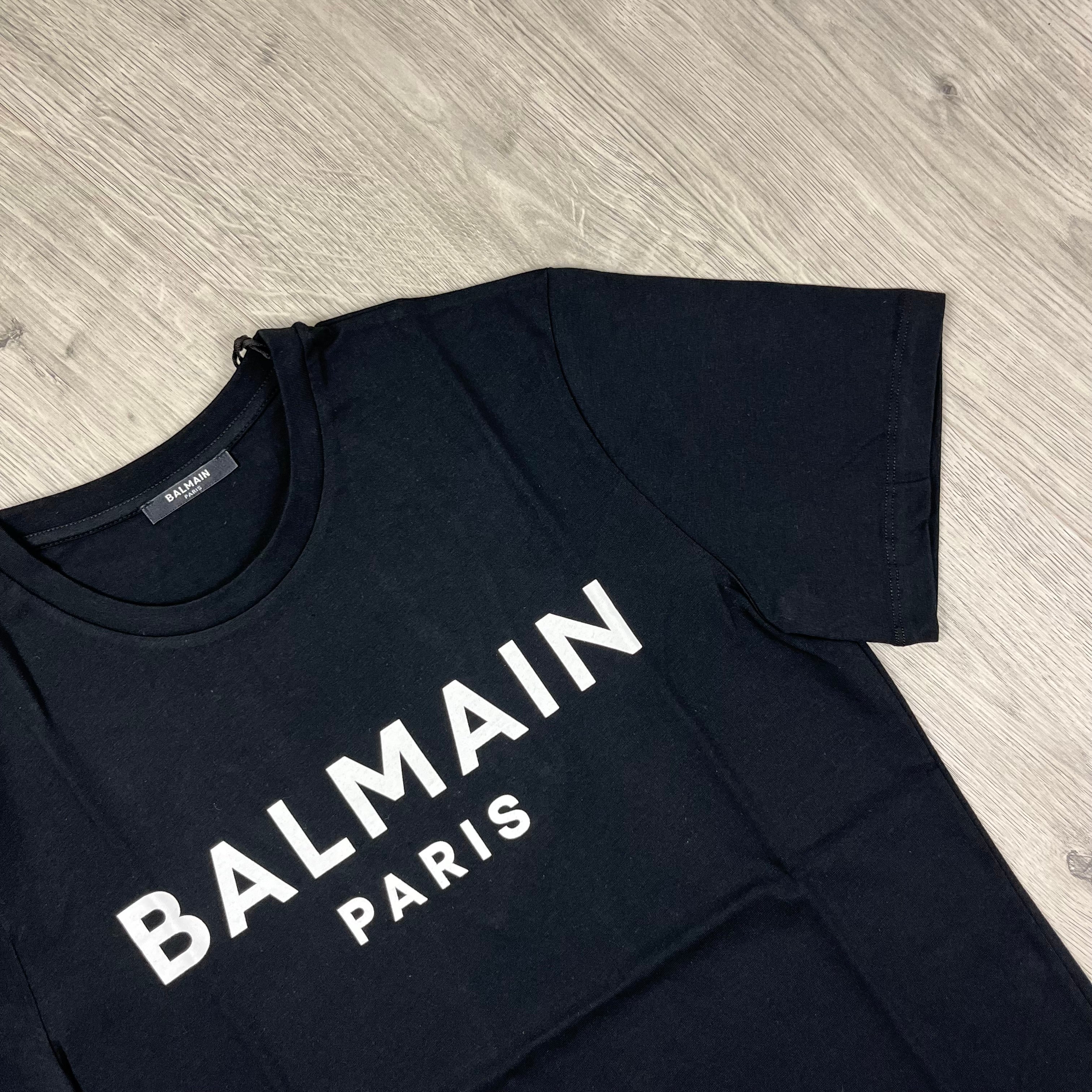 Balmain Printed T-Shirt - Black