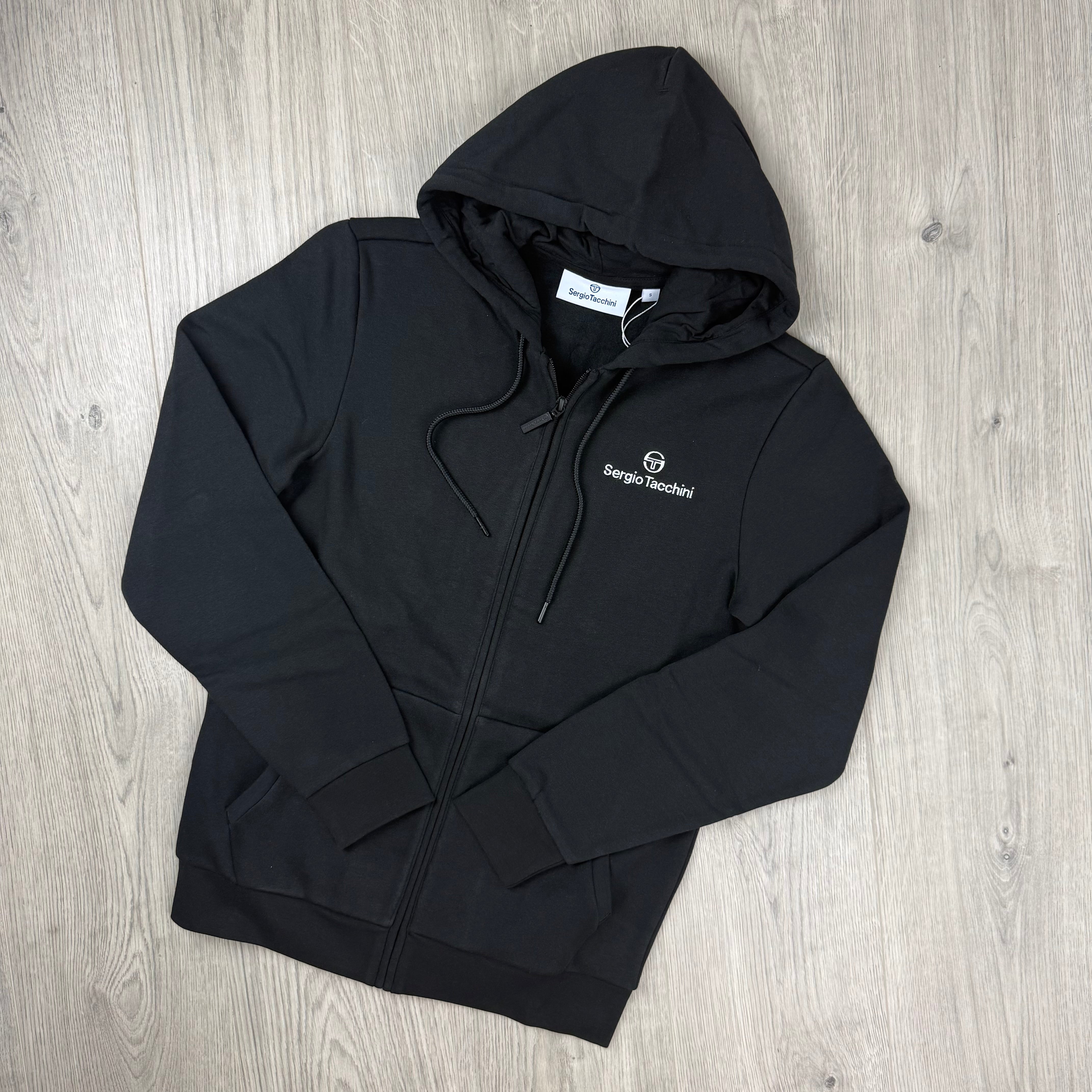Sergio Tacchini 'Cipresso' Hoodie - Black