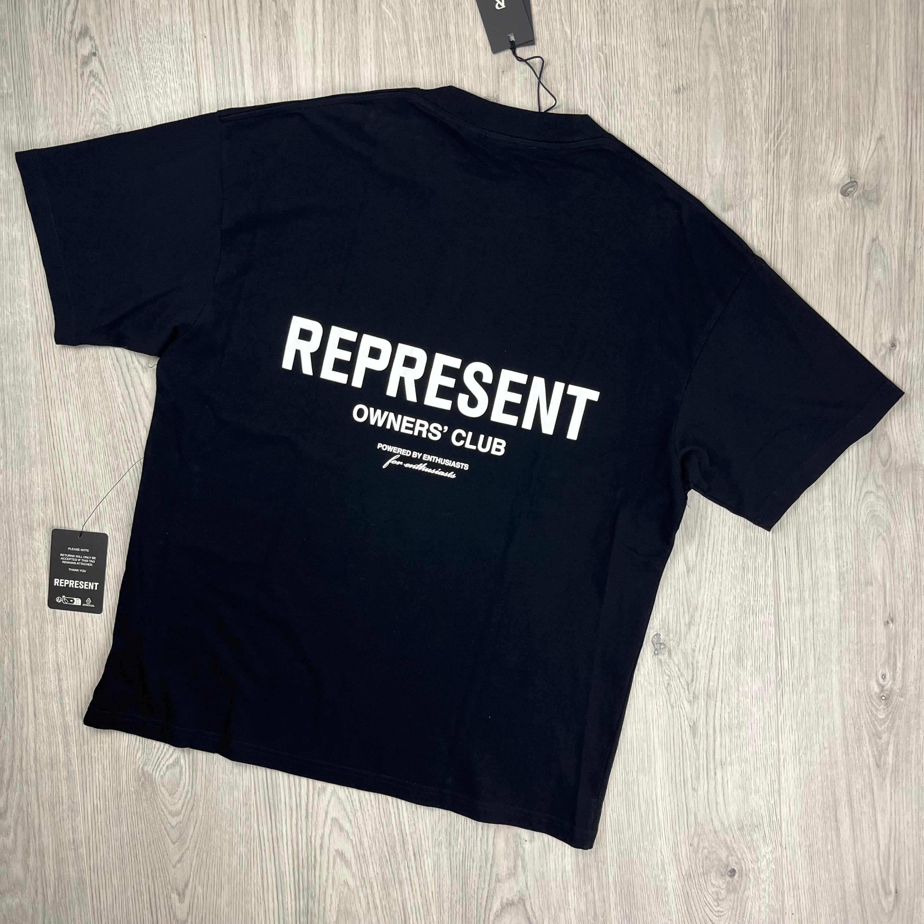 Represent Owners Club T-Shirt - Black