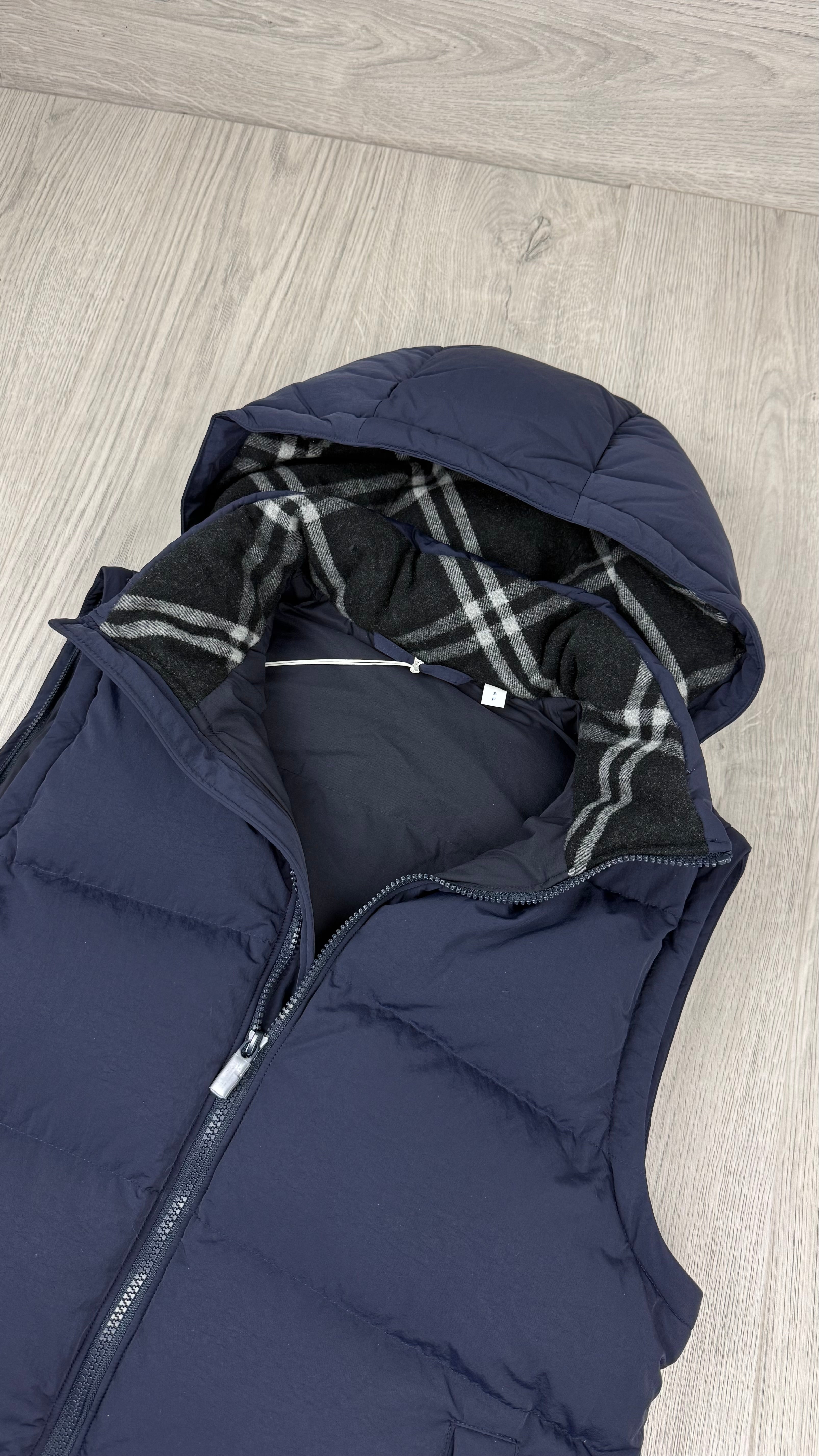 Burberry Detachable Jacket - Navy