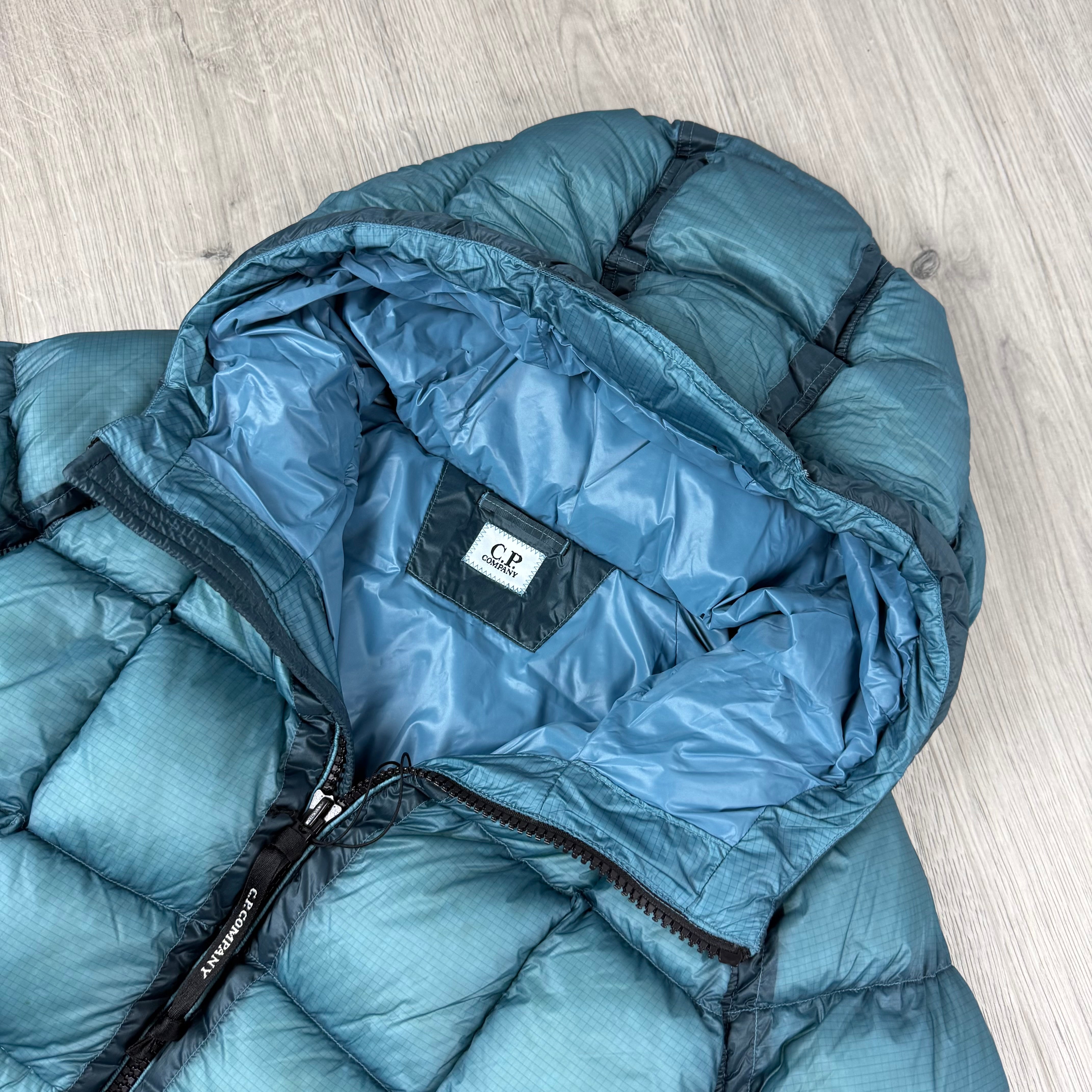 CP Company D.D. Shell Down Jacket - Aegean Blue