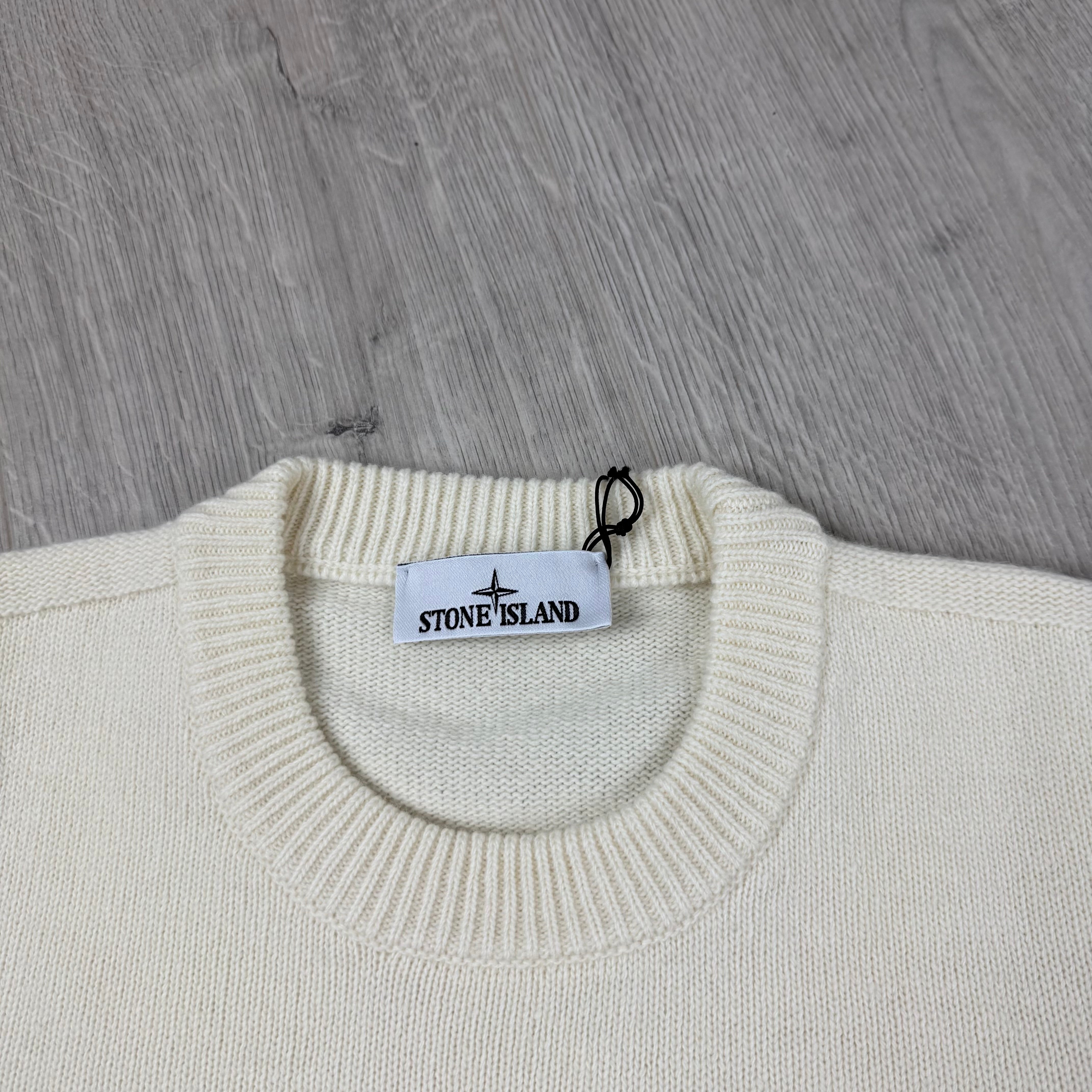 Stone Island Knit Sweatshirt - Ivory