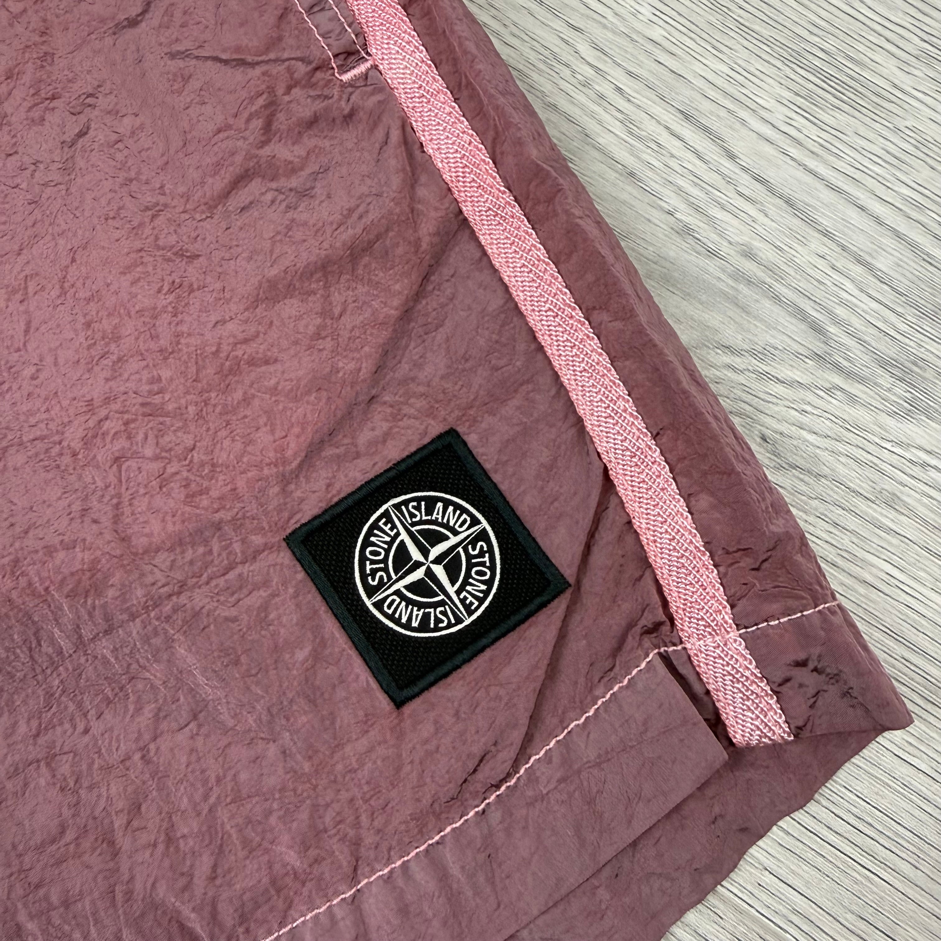 Stone Island Metal Swim Shorts - Oleander