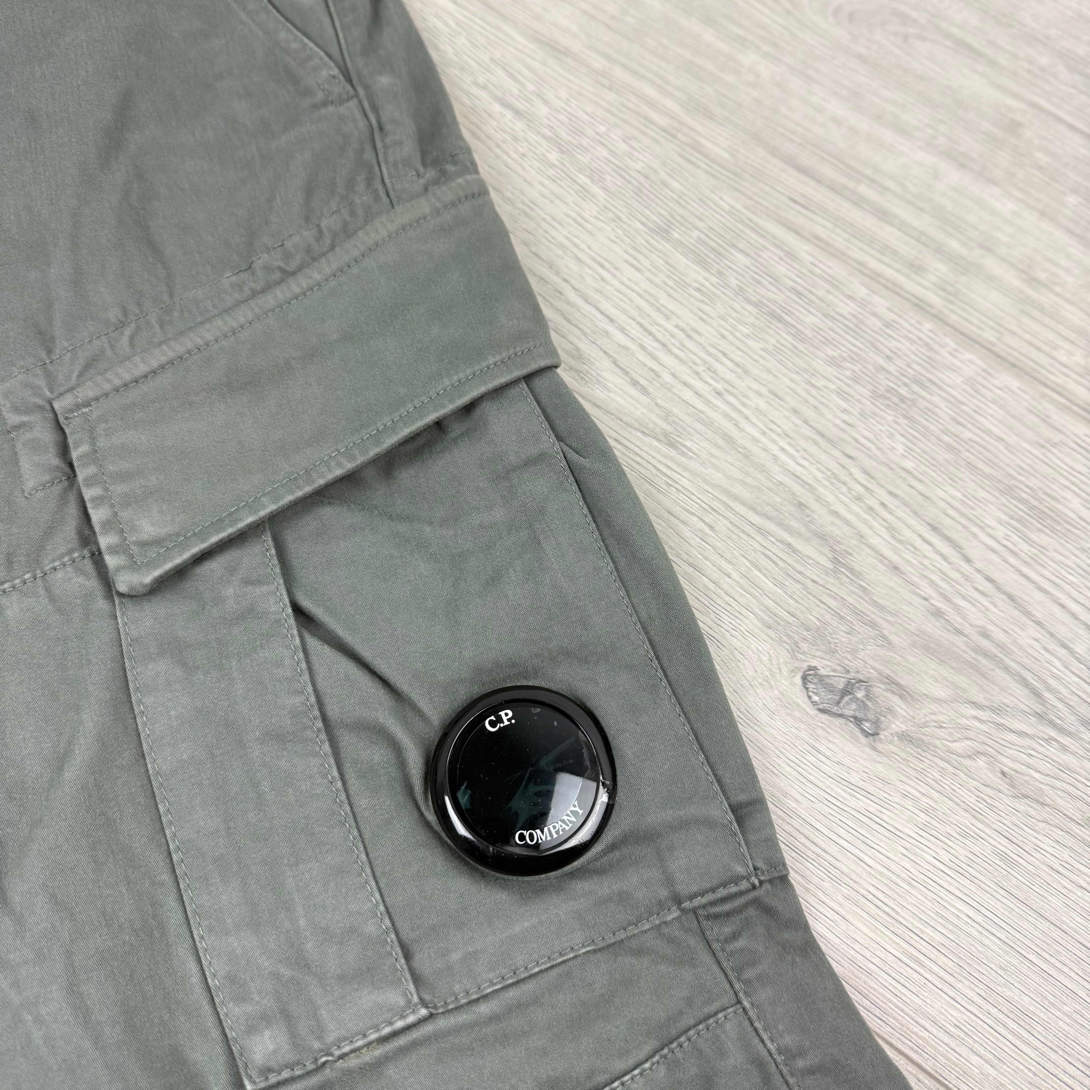 CP Company Cargo Trousers - Gunmetal