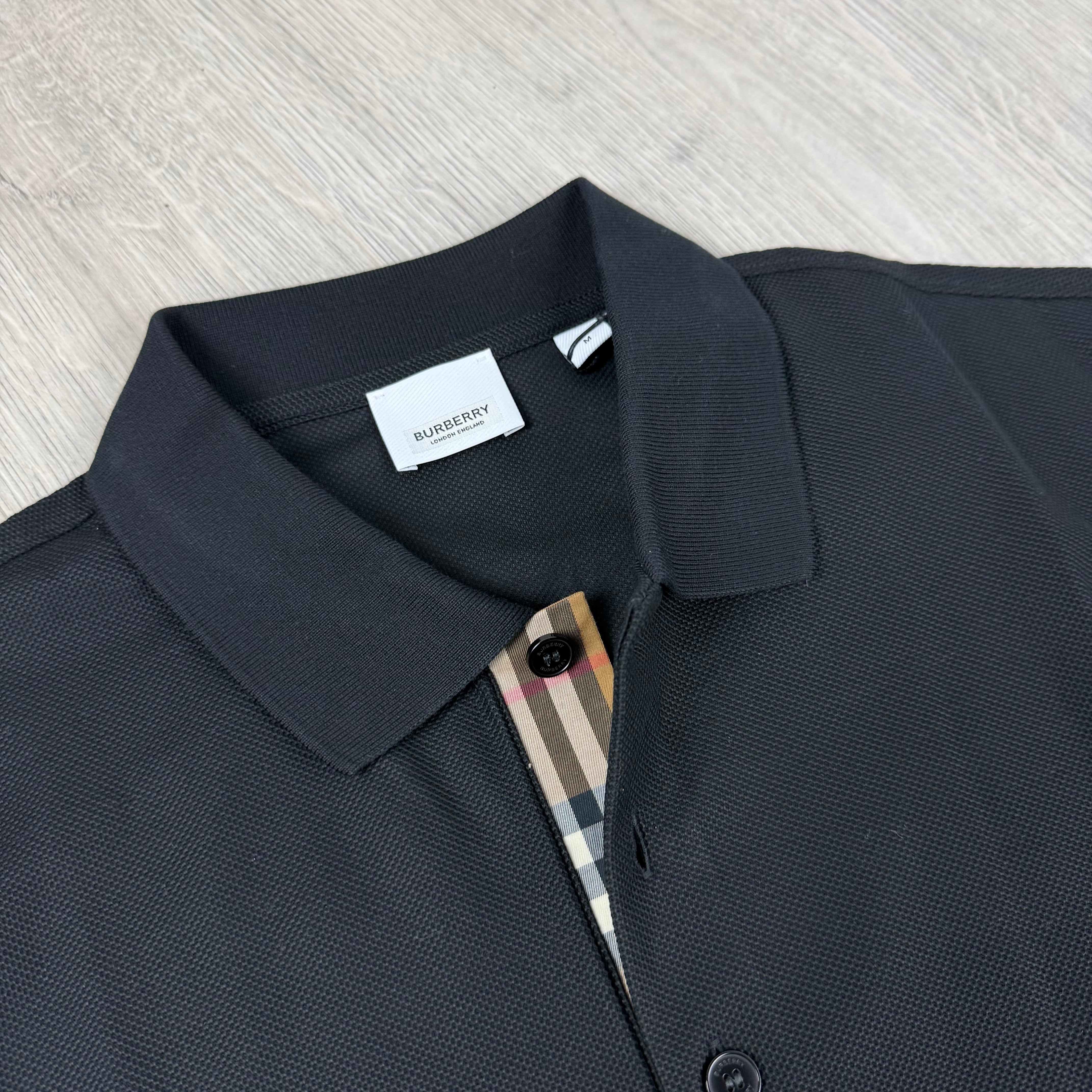 Burberry 'Hartford' Polo Shirt - Black