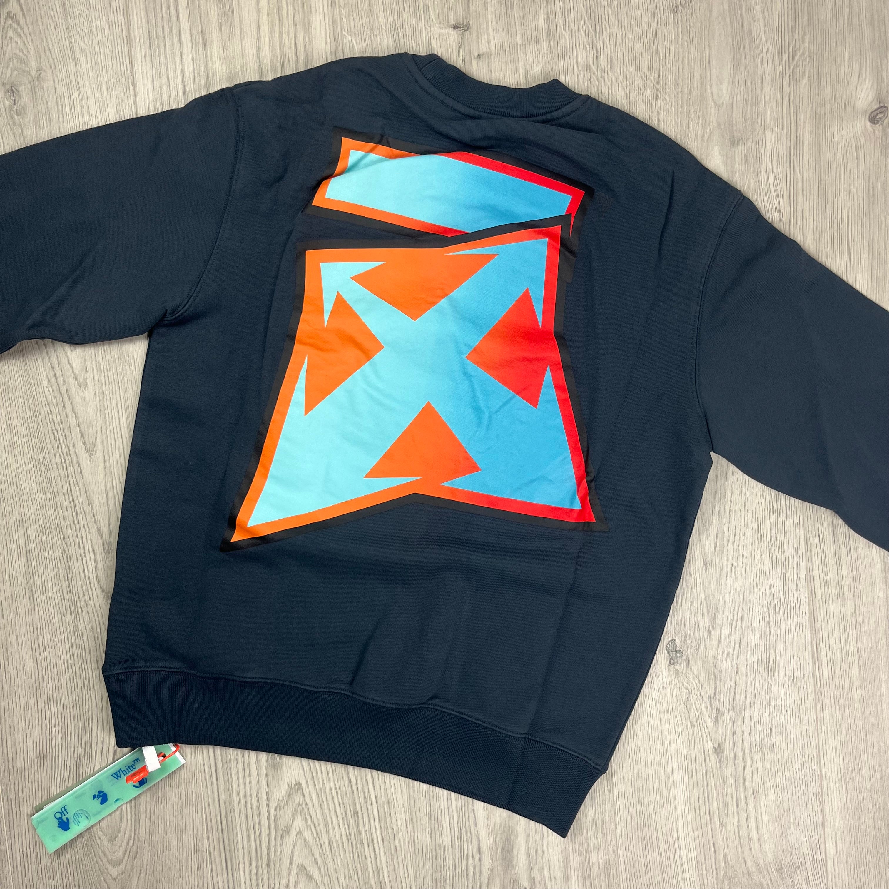 Off-White Thunder Sweatshirt - Navy