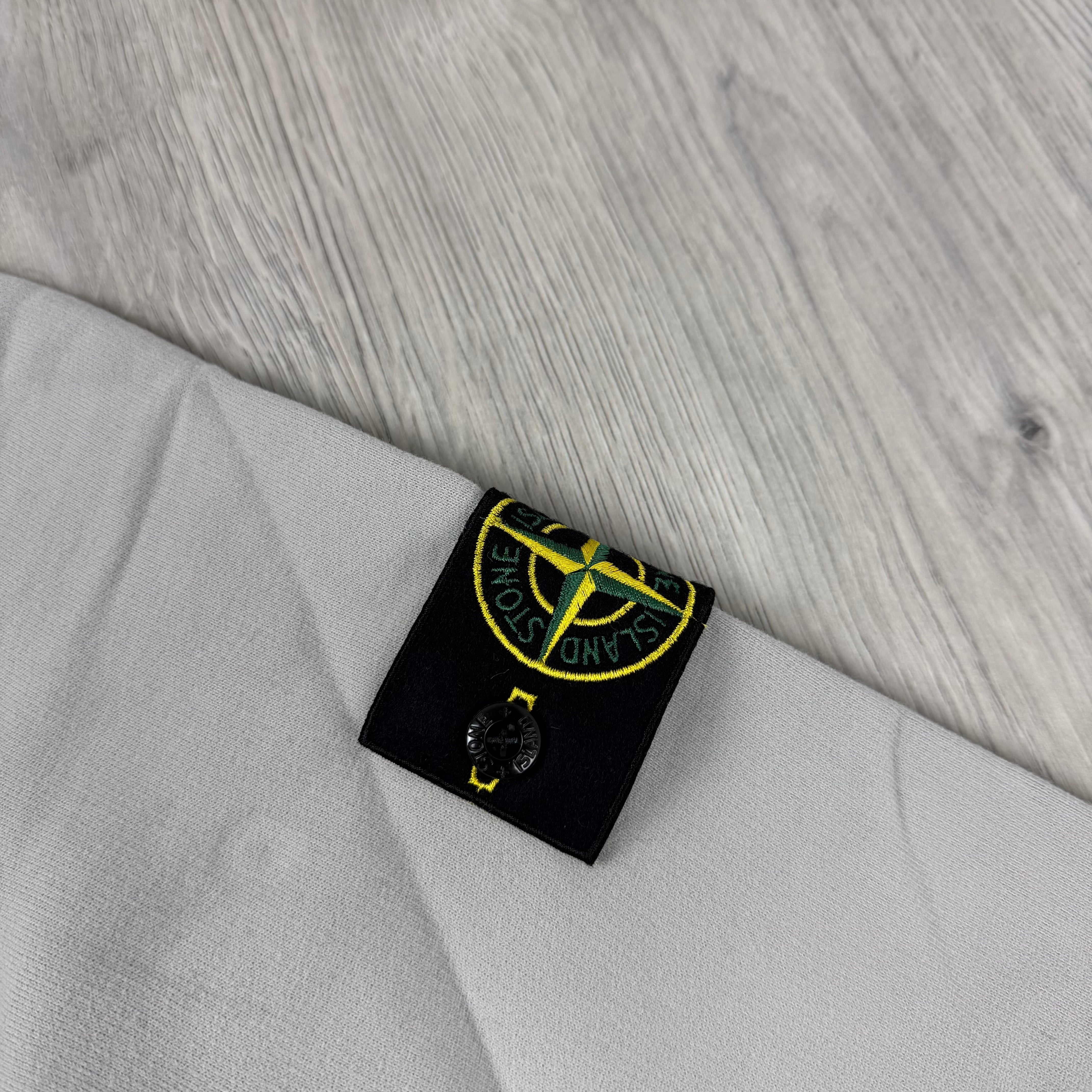 Stone Island Zip Sweatshirt - Pearl Grey