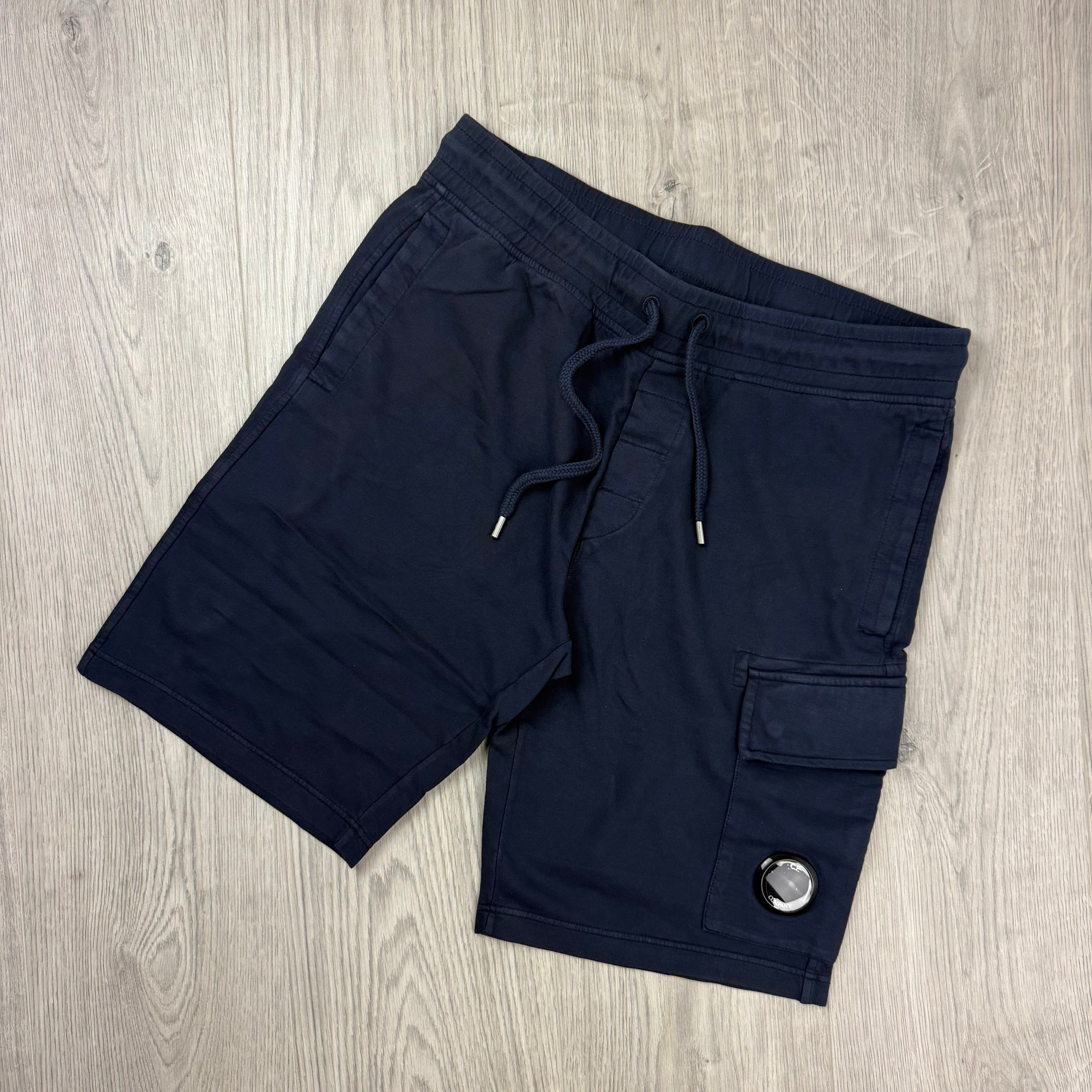 CP Company Jersey Shorts - Navy