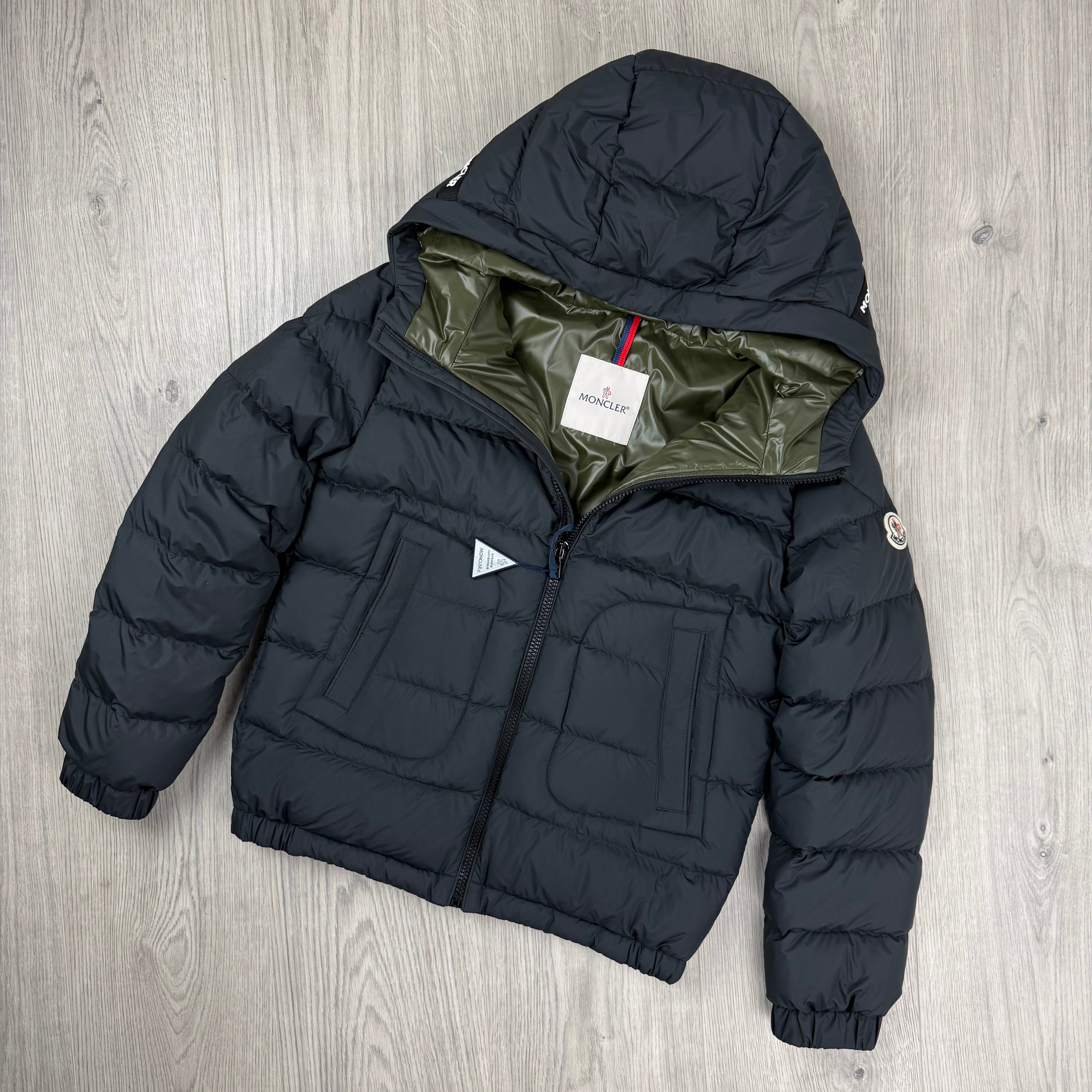 Moncler Junior Grecois Coat - Black