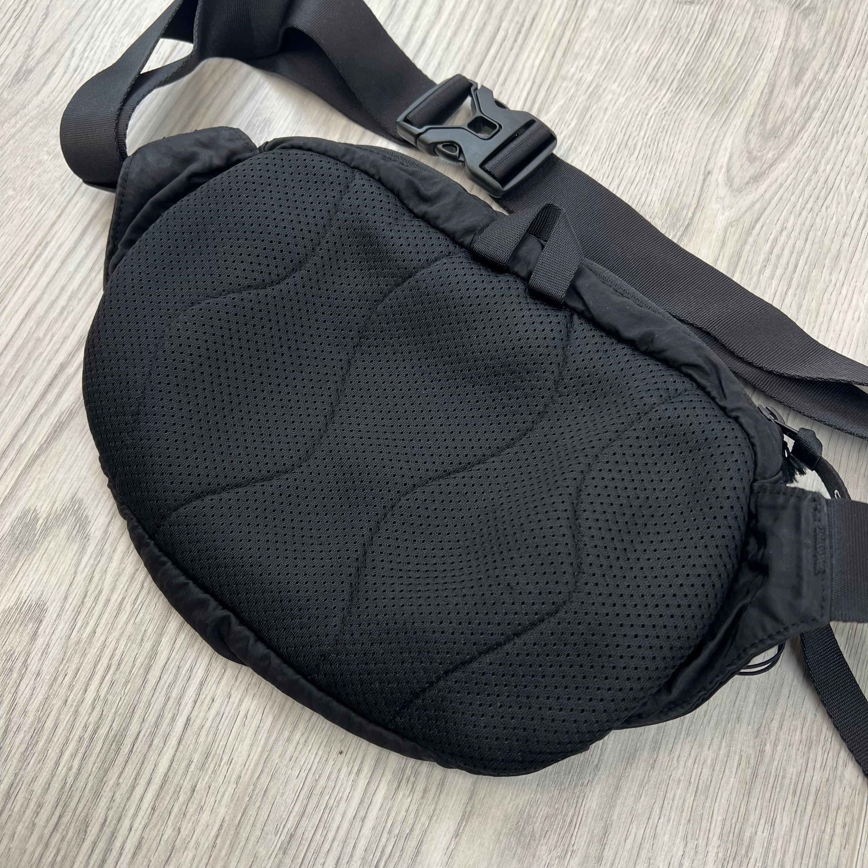 CP Company Zip Chrome Bag - Black