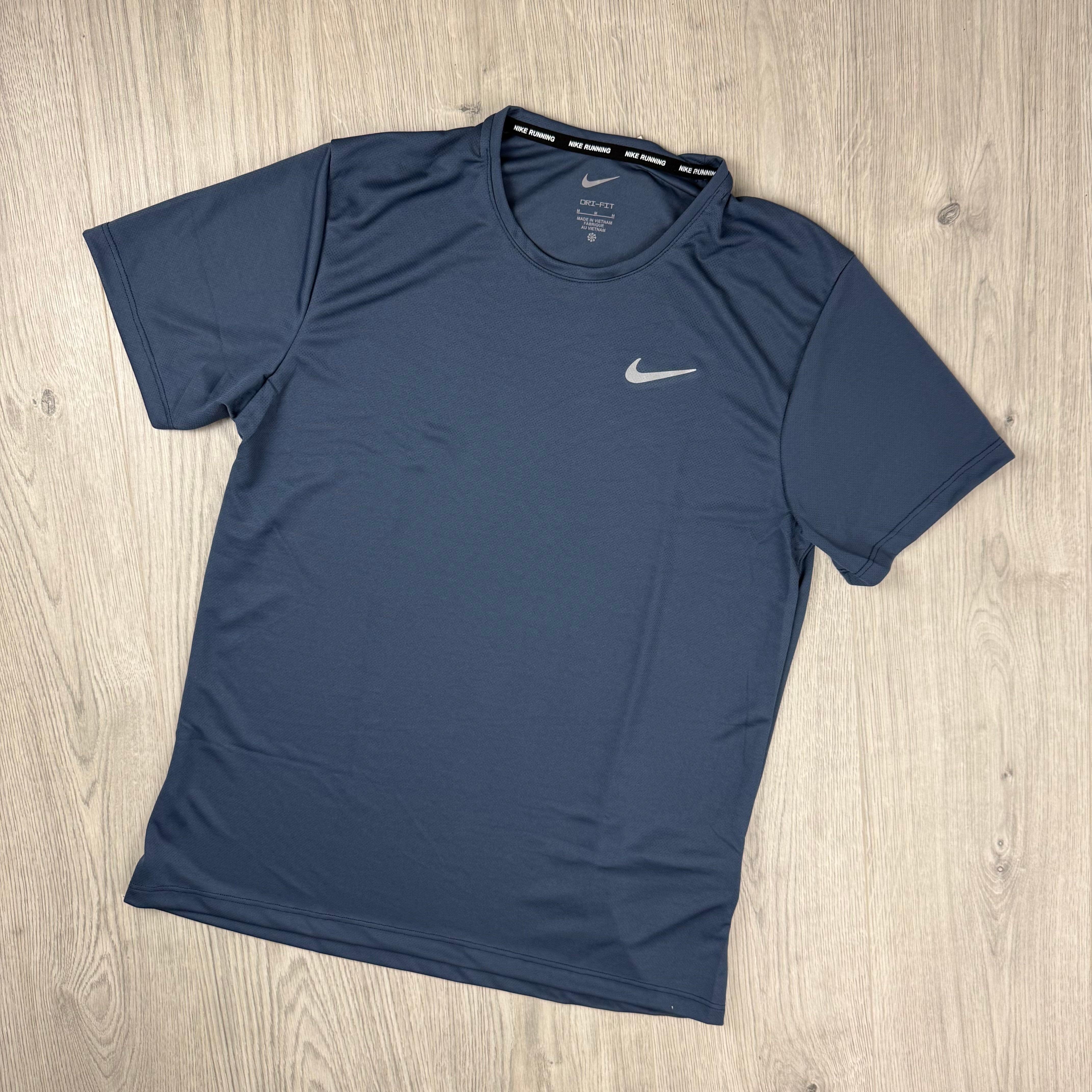 Nike 'Miler' T-Shirt - Thunder Blue