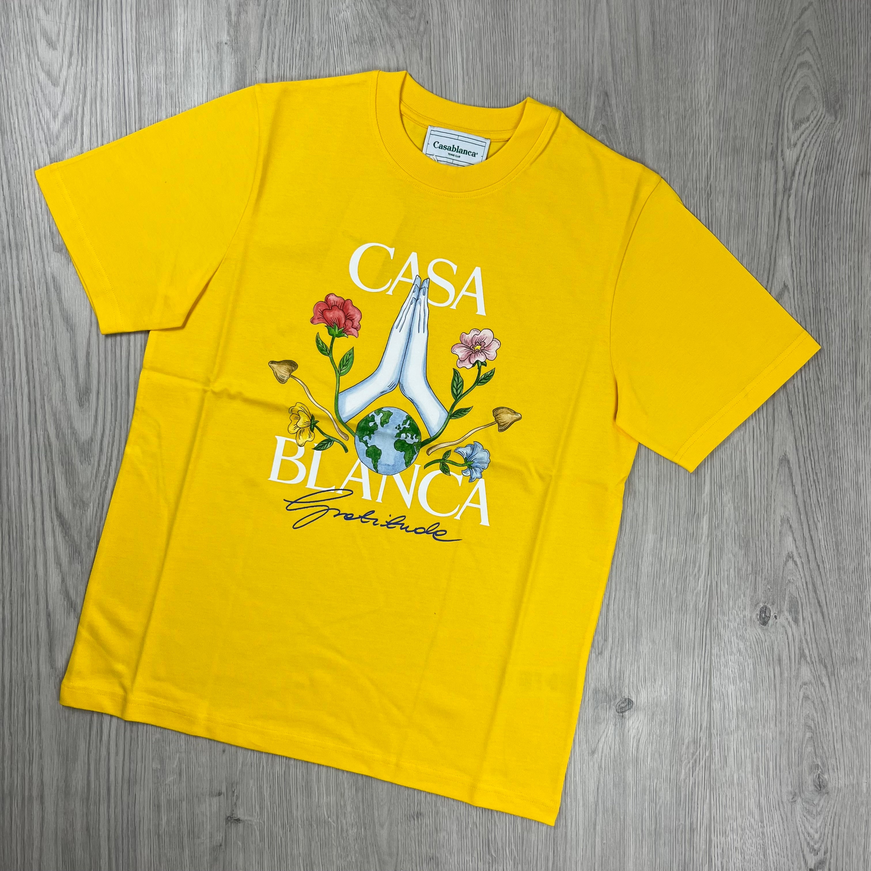 Casablanca Graphic T-Shirt - Yellow